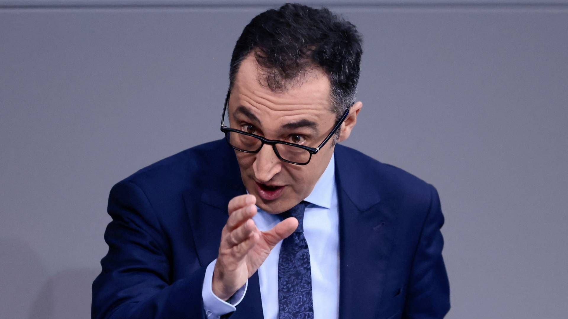 Den tyske landbrugsminister Cem Özdemir vil senere på måneden drøfte med EU-landene, hvordan man kan garantere Ukraines adgang til verdensmarkederne. | Foto: HANNIBAL HANSCHKE/REUTERS / X02197