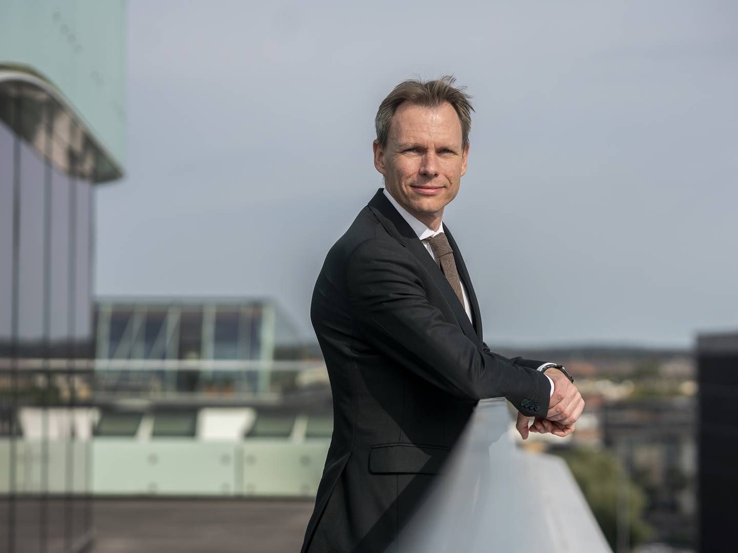 Kent Damsgaard, adm. direktør i F&P, kalder aftalen om at droppe modregning i folkepensionen ved arbejdsindkomst for "virkelig god". | Foto: Stine Bidstrup/ERH