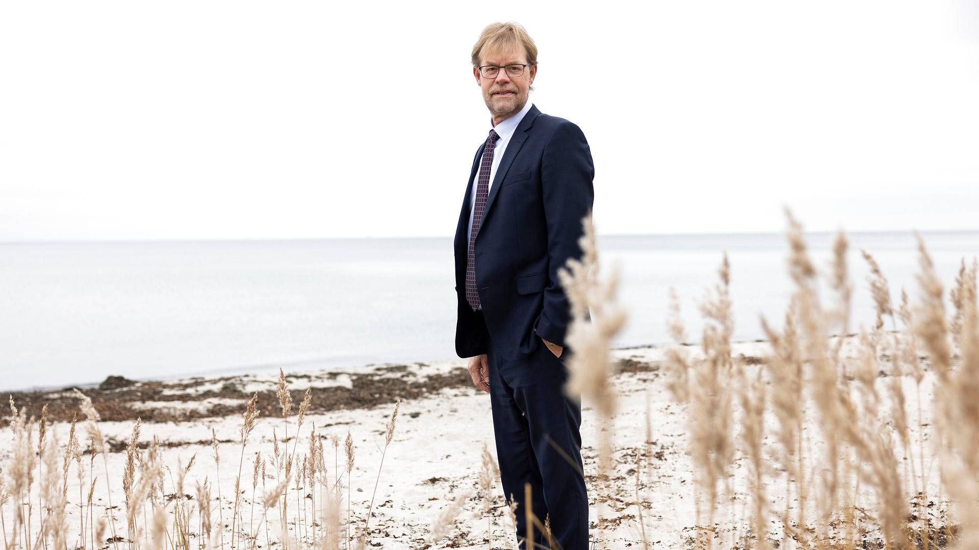 Cowis topchef, Lars-Peter Søbye, mener, at det er nødvendigt at dedikere sig 100 pct. til den grønne agenda. | Foto: Gregers Tycho/Ritzau Scanpix