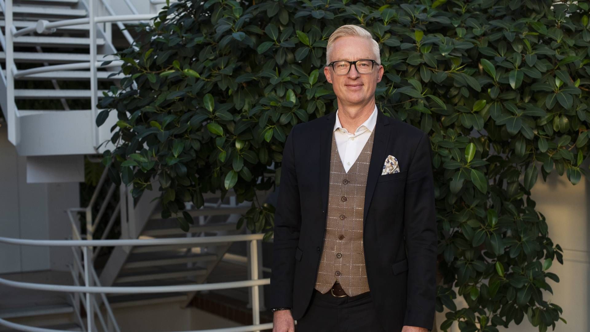 Tryg-chef Morten Hübbe er klar til at købe sig større i Norge. | Foto: Gregers Tycho/ERH
