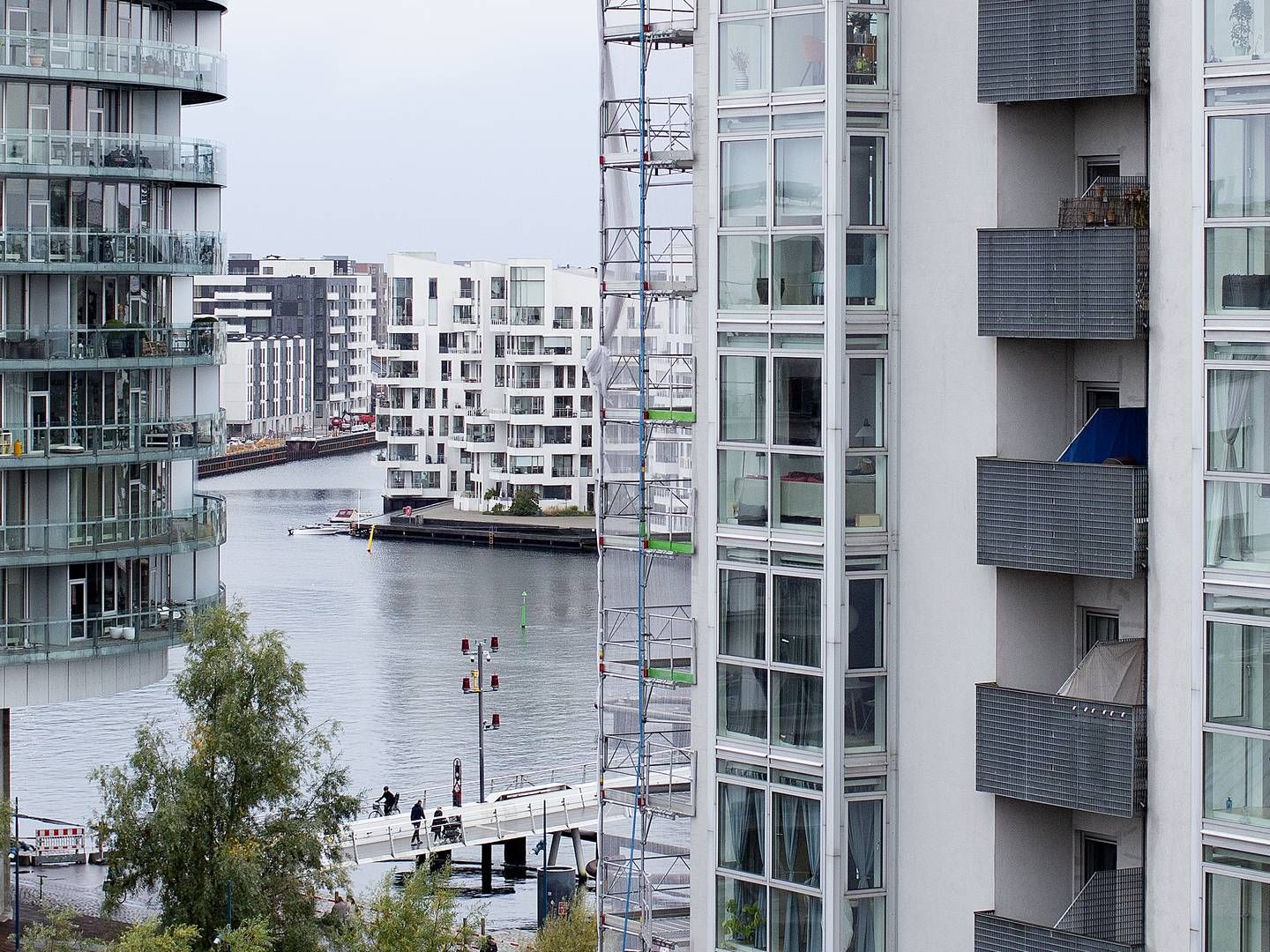 Lejligheder med udsigt i København | Foto: Thomas Borberg / Ritzau Scanpix