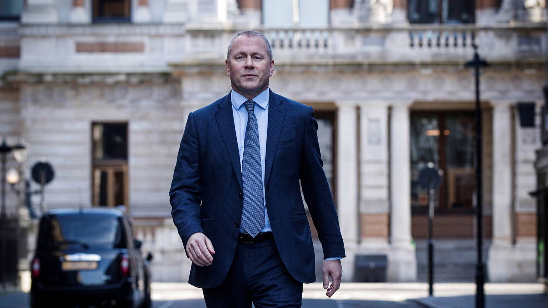 Oljefondssjef Nicolai Tangen har vanskeligheter med å gjennomføre sanksjoner mot Russland så lenge russiske børser er stengt. | Foto: Ntb Scanpix/Reuters/Ritzau Scanpix/via REUTERS / X02351