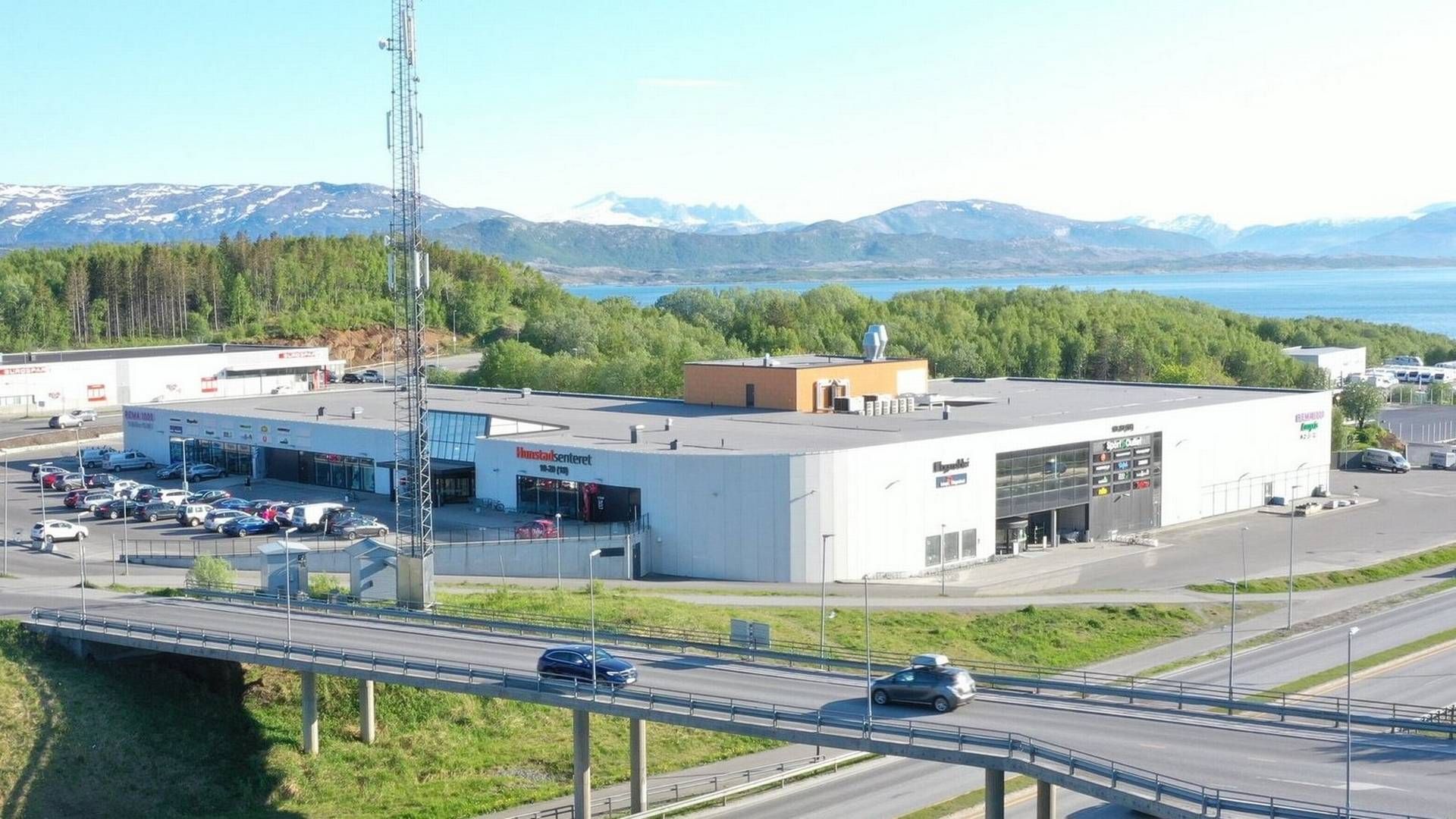SELGES: Hunstadsenteret i Bodø selges til den lokale kjøperen Stig Otte Nilsen. | Foto: Gunvald Johansen Eiendom