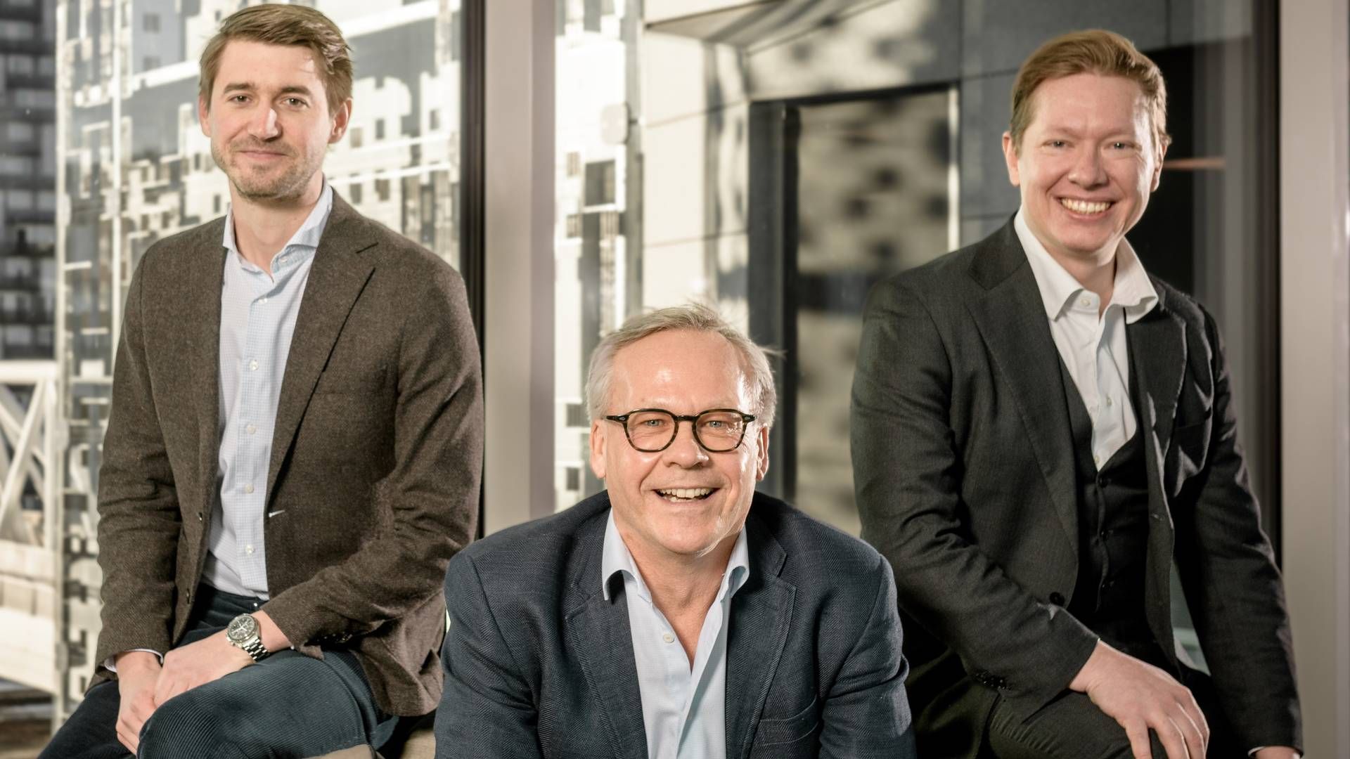 SKIFTER JOBB: Joakim Bøhn, Knut Yngve larsen og Jonas Norlin starter blir prosjektledere i Bane Nor Eiendom. | Foto: Bane Nor Eiendom