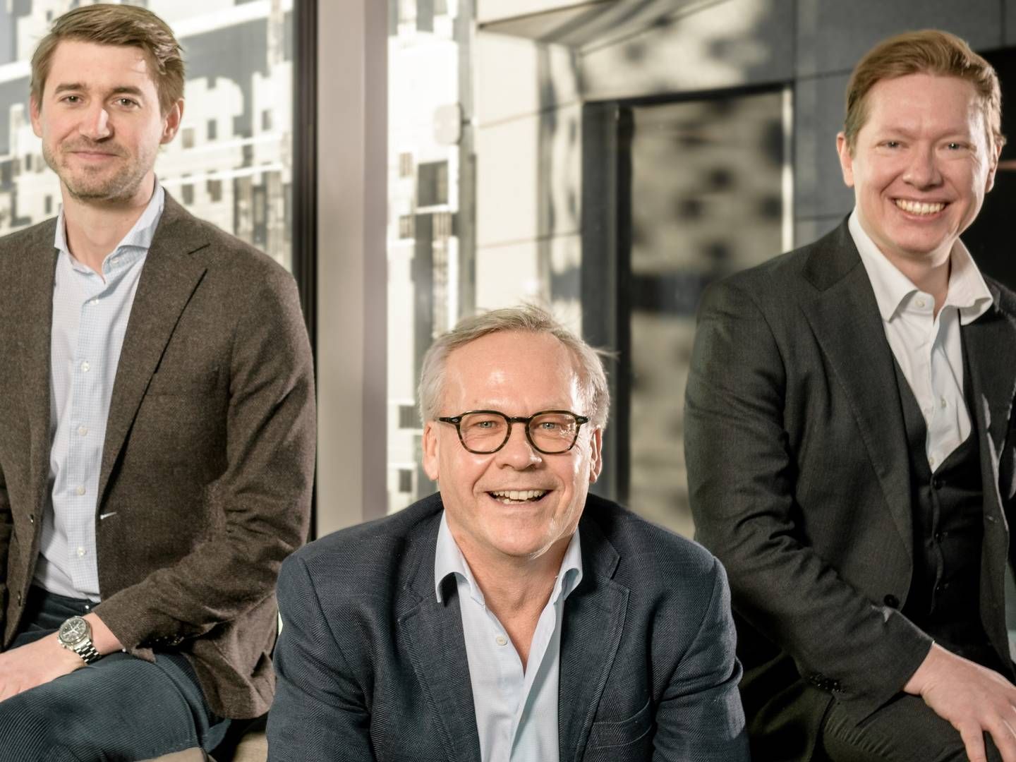 SKIFTER JOBB: Joakim Bøhn, Knut Yngve larsen og Jonas Norlin starter blir prosjektledere i Bane Nor Eiendom. | Foto: Bane Nor Eiendom