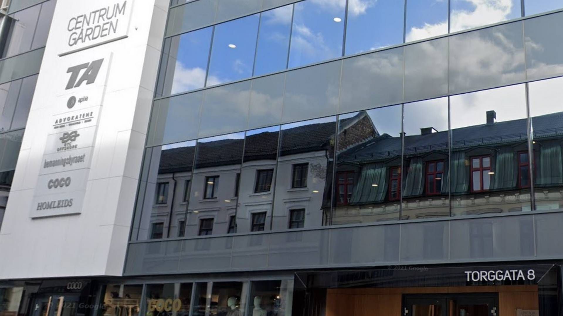 Advokatfirmaet Jessen har kontorer i Centrumgården i Skien. | Foto: Google Street View