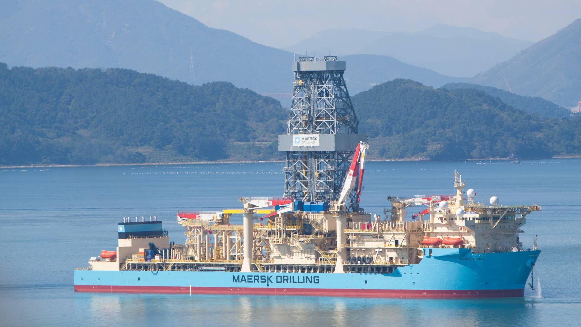 Boreskibet Maersk Viking får forlænget sin kontrakt med Shell i Malaysia. | Foto: PR / Maersk Drilling