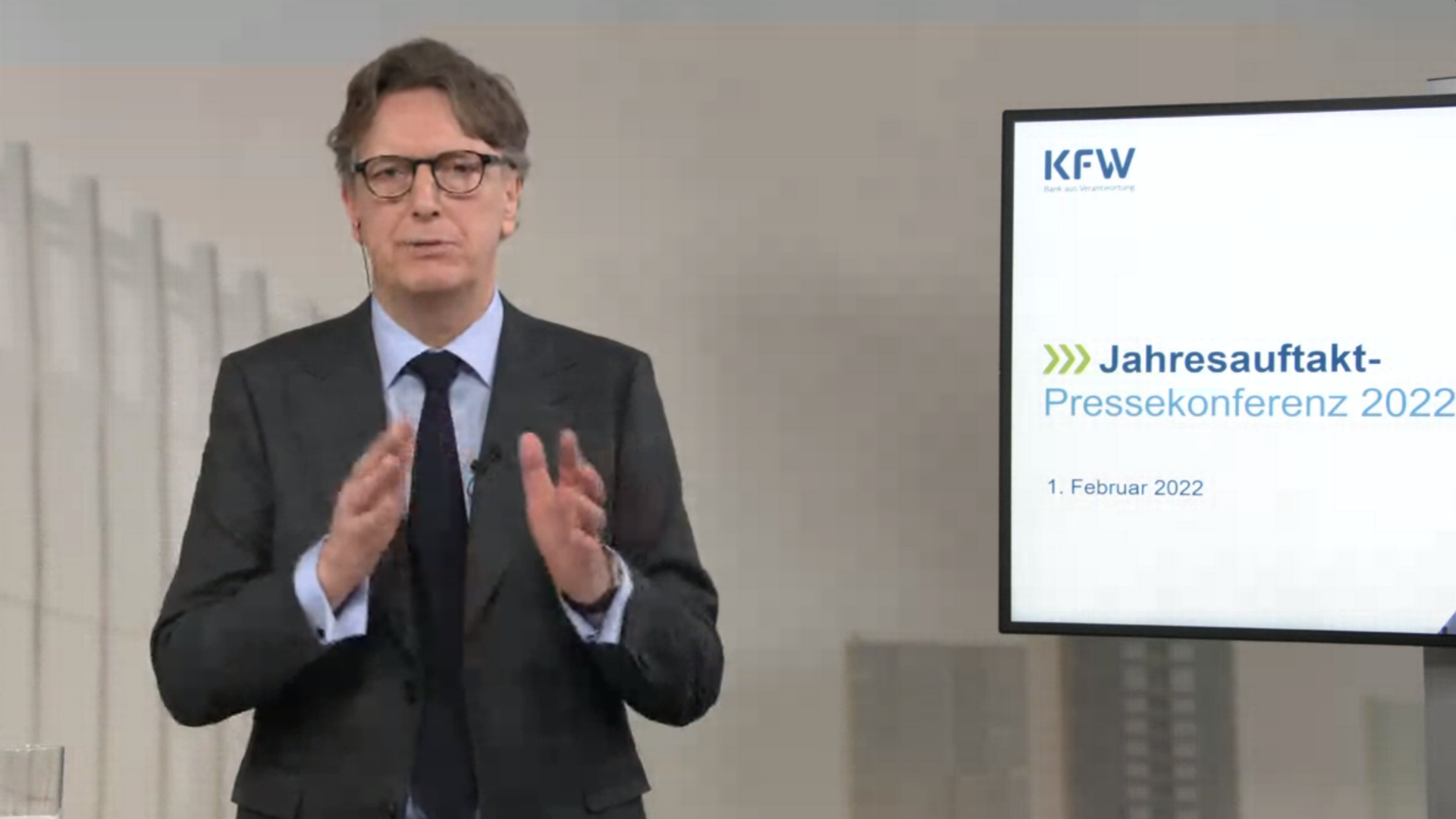 Stefan Wintels, KfW-Vorstandsvorsitzender | Foto: Screenshot Daniel Rohrig