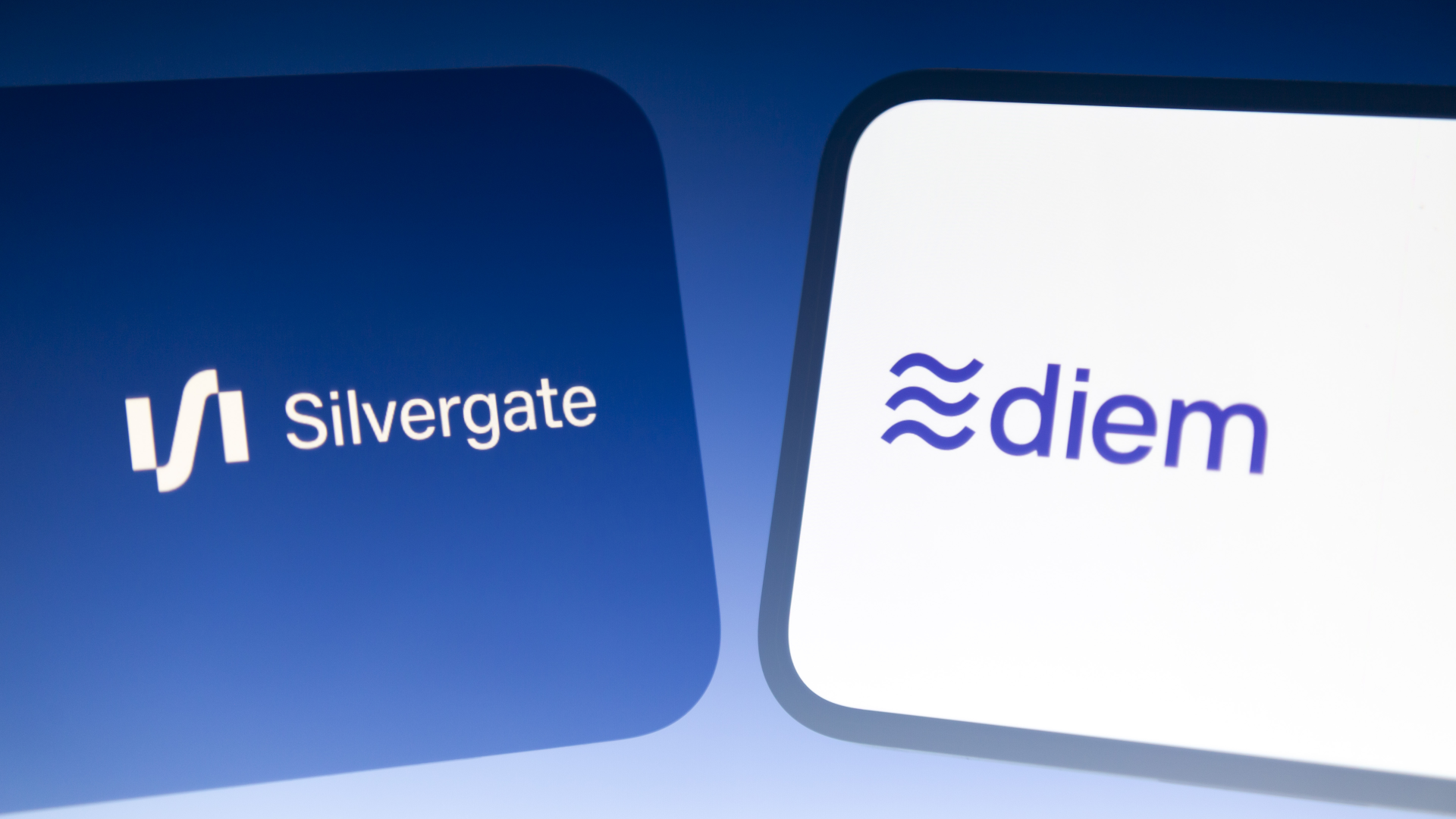 Die Logos von Silvergate und Diem | Foto: picture alliance / ZUMAPRESS.com