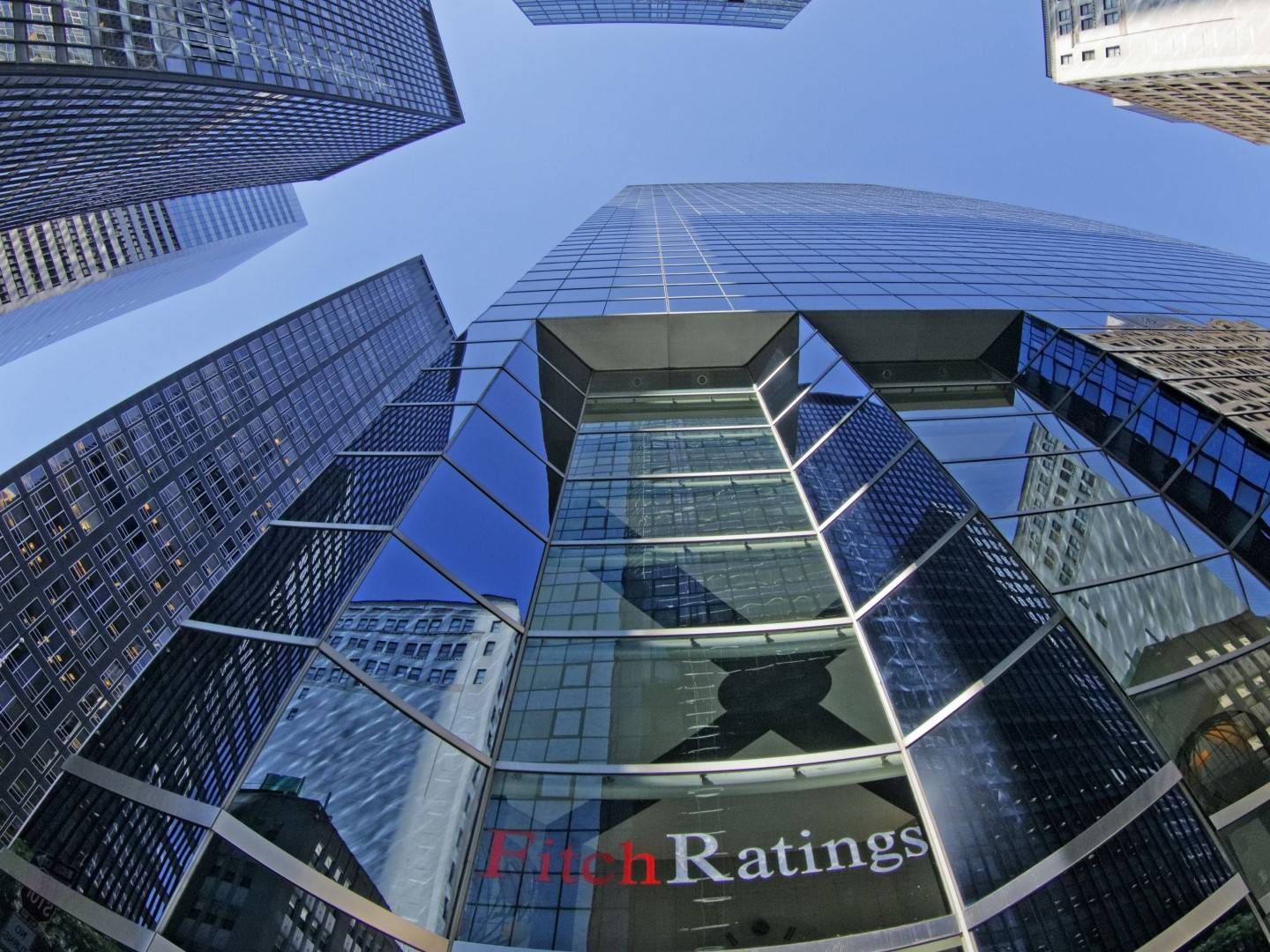 Die Zentrale der Ratingagentur Fitch in New York. | Foto: picture alliance / Global Travel Images