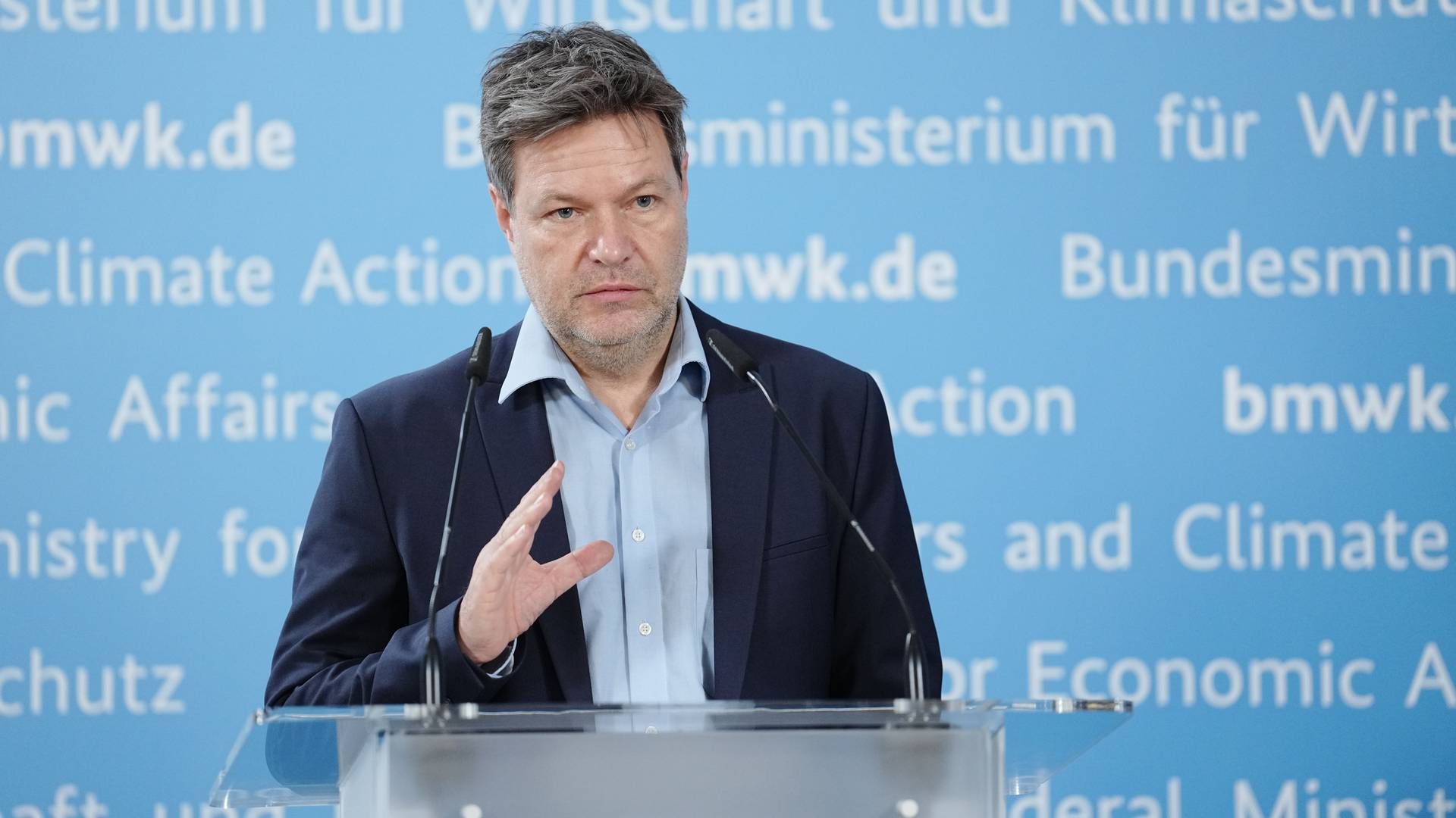 Wirtschafts- und Klimaminister Robert Habeck. | Foto: picture alliance / dpa | Marius Becker