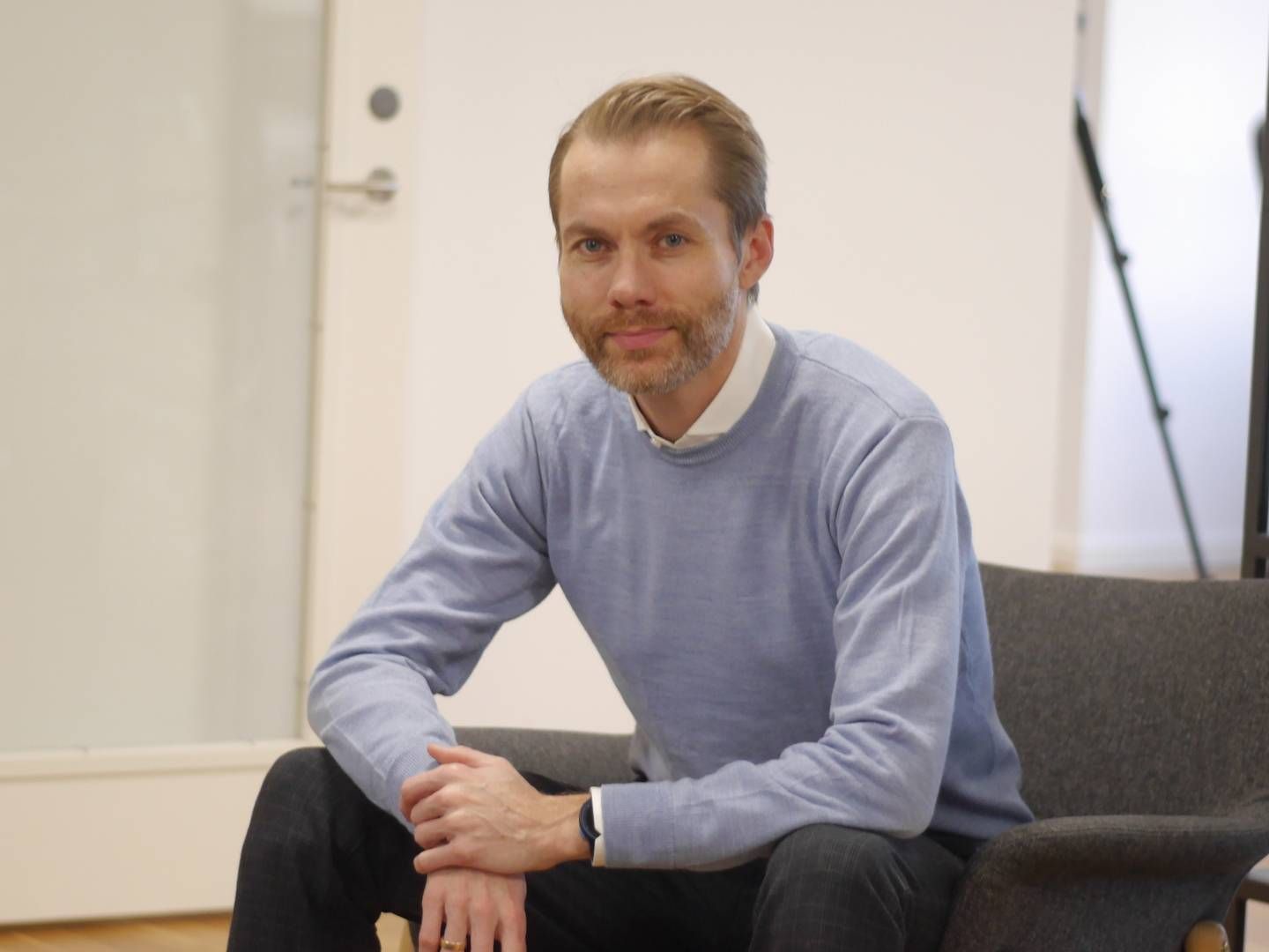 Esben Bistrup Halvorsen er adm. direktør i Lendino, ph.d. i matematik og selverklæret serieentreprenør. | Foto: Lendino // PR