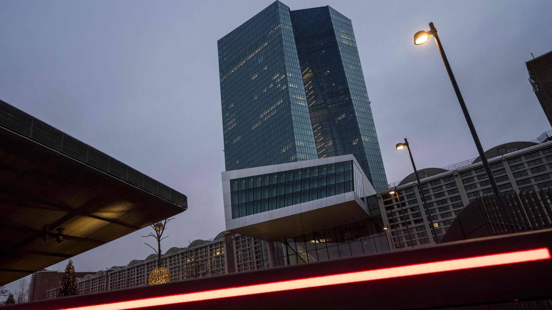 ECB har base i Frankfurt. | Foto: THOMAS LOHNES/AFP / AFP