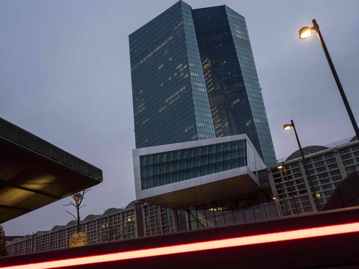 ECB har base i Frankfurt. | Foto: THOMAS LOHNES/AFP / AFP