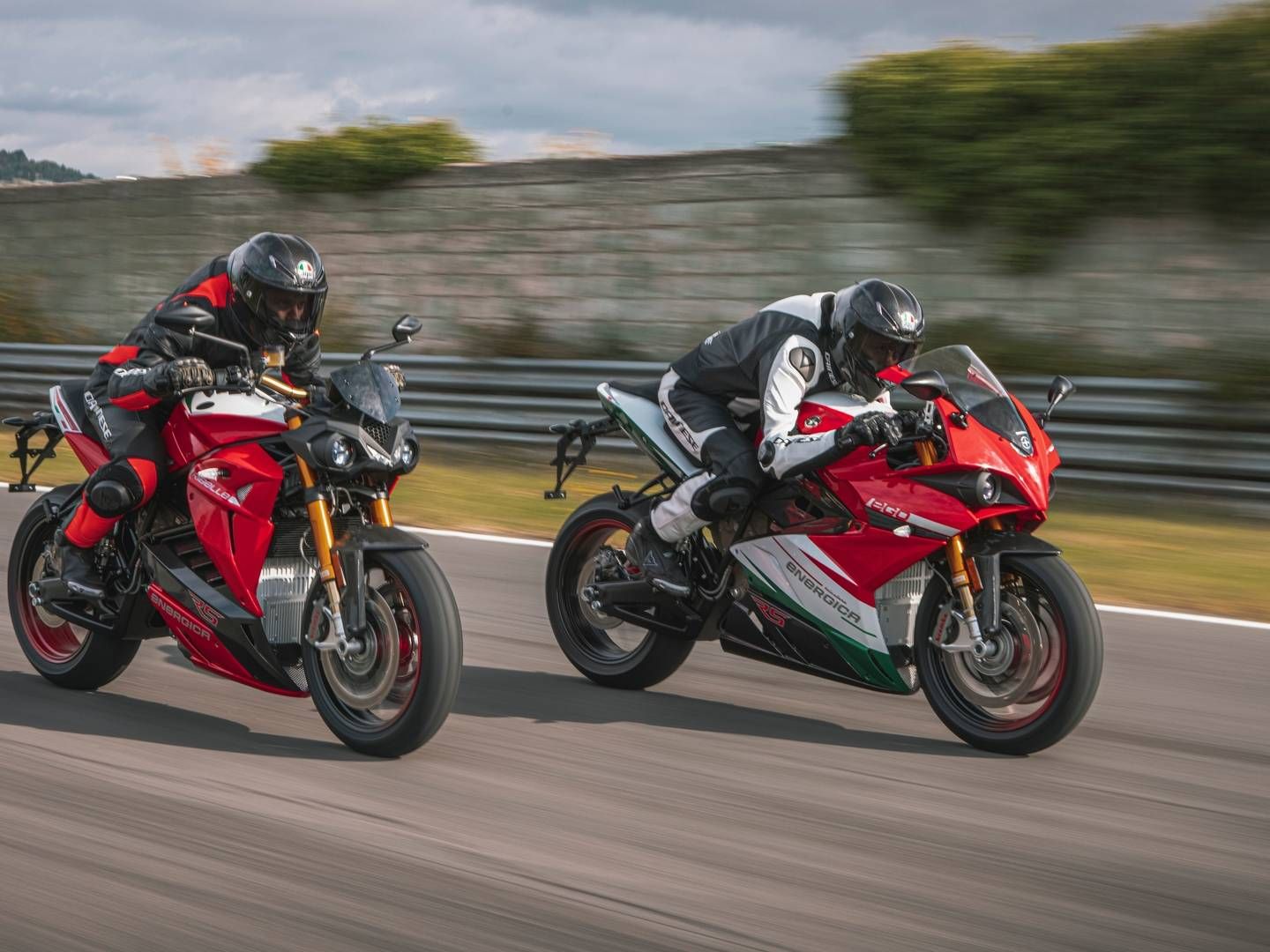 Tre modeller fra el-motorcykelproducenten Energica lanceres i Danmark denne weekend. | Foto: PR / Energica