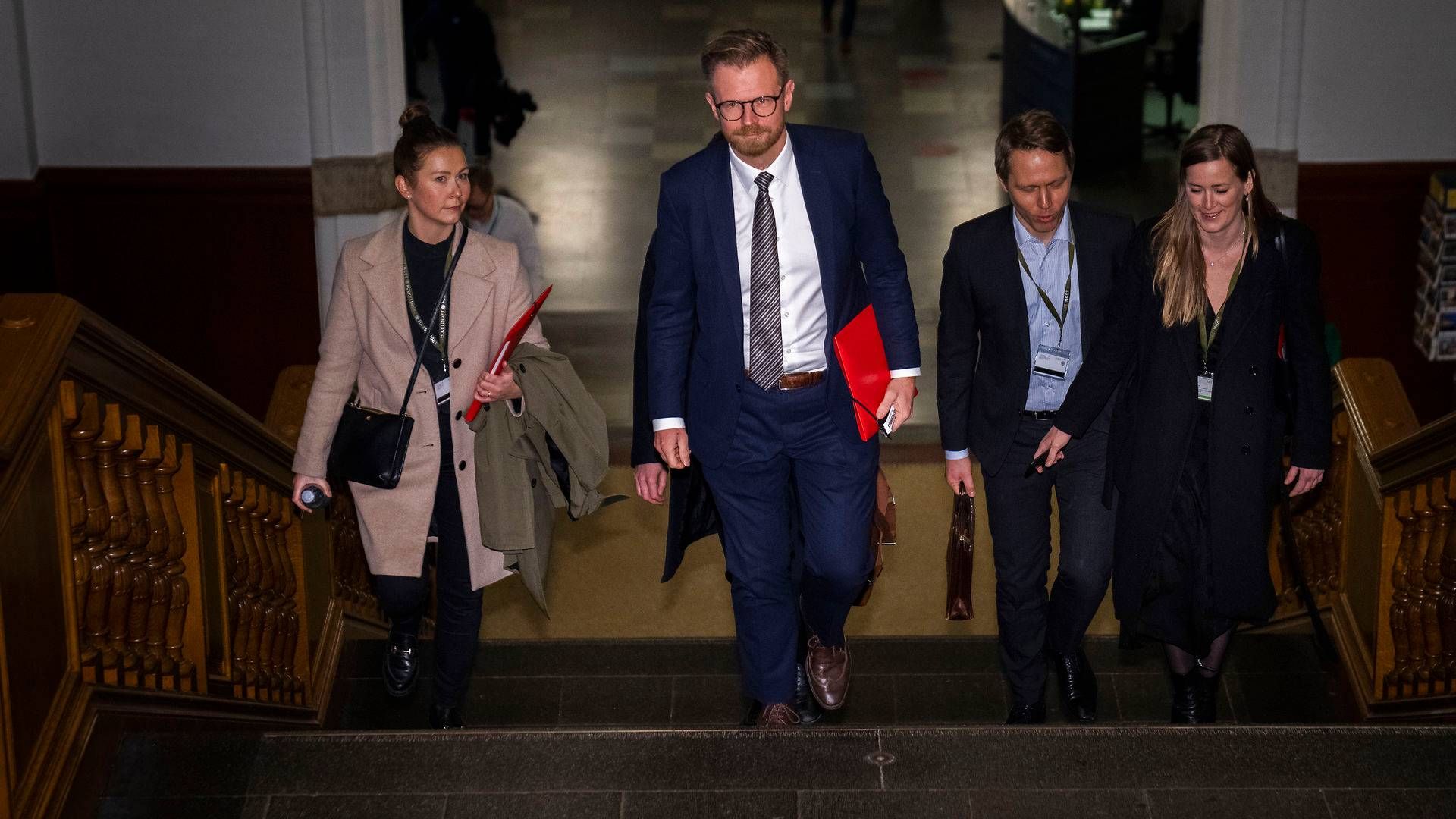 Frie Grønne vil have transportminister Benny Engelbrecht (S) til at gå af. | Foto: Martin Sylvest/Ritzau Scanpix