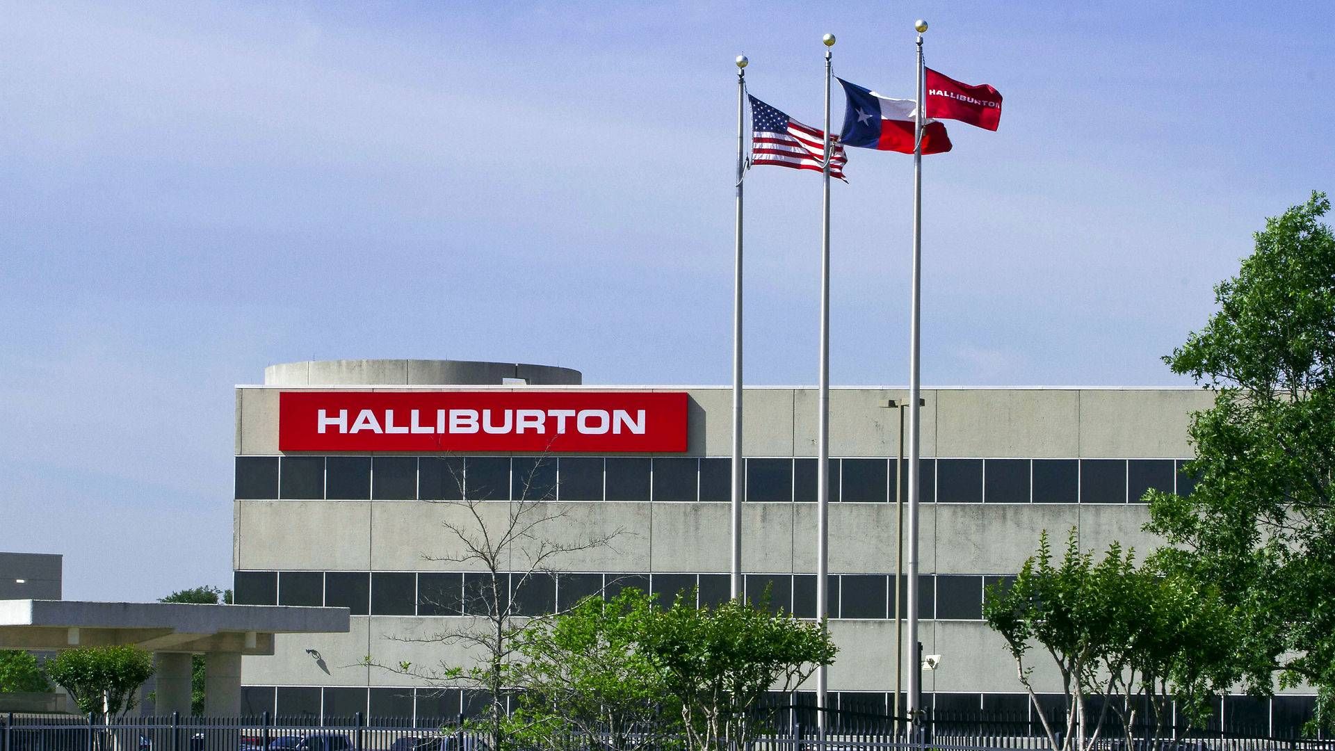 Amerikanske Halliburton er blevet centrum for en norsk debat om udflytning af oliearbejdspladser. | Foto: Richard Carson/Reuters/Ritzau Scanpix