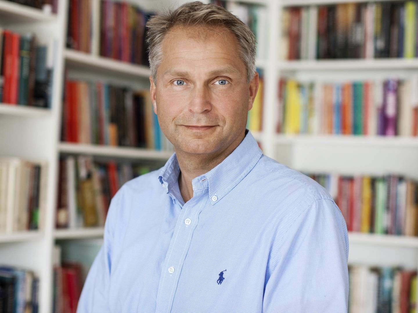 Lars Boesgaard, adm. direktør i Lindhardt og Ringhof, fik sendt forlagets omsætning over en halv mia. kr. i 2021 og forventer at bygge videre på omsætningen i 2022. | Foto: PR/Lindhardt og Ringhof