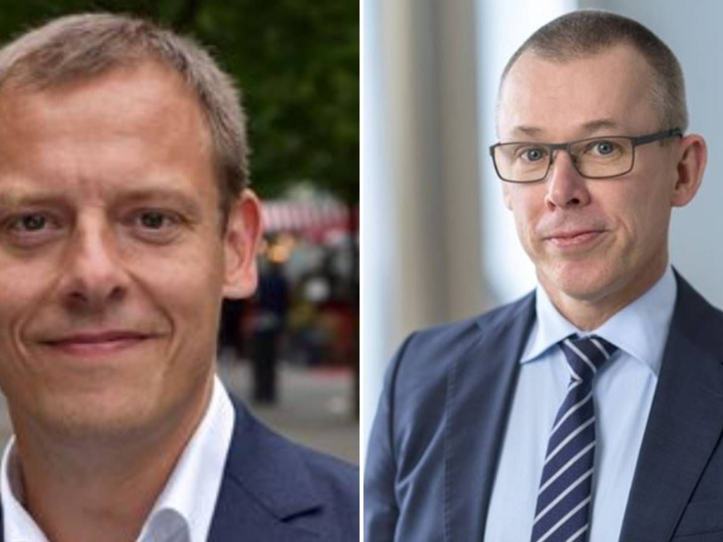 Jens Grebäck (Head of Client Solutions, Swedbank Robur) & Michael Kjeller (Vice President and Head of Asset Management and Sustainability, Folksam) | Photo: PR / Swedbank Robur & Folksam