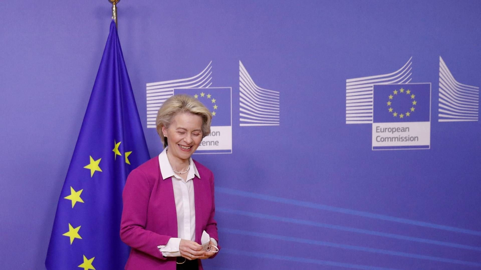 EU Commission President Ursula von der Leyen. | Photo: Olivier Hoslet/AFP / POOL