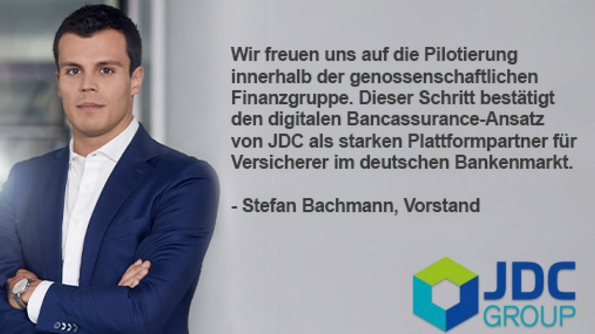 Stefan Bachmann, Vorstand der JDC Gruppe. | Foto: JDC Gruppe