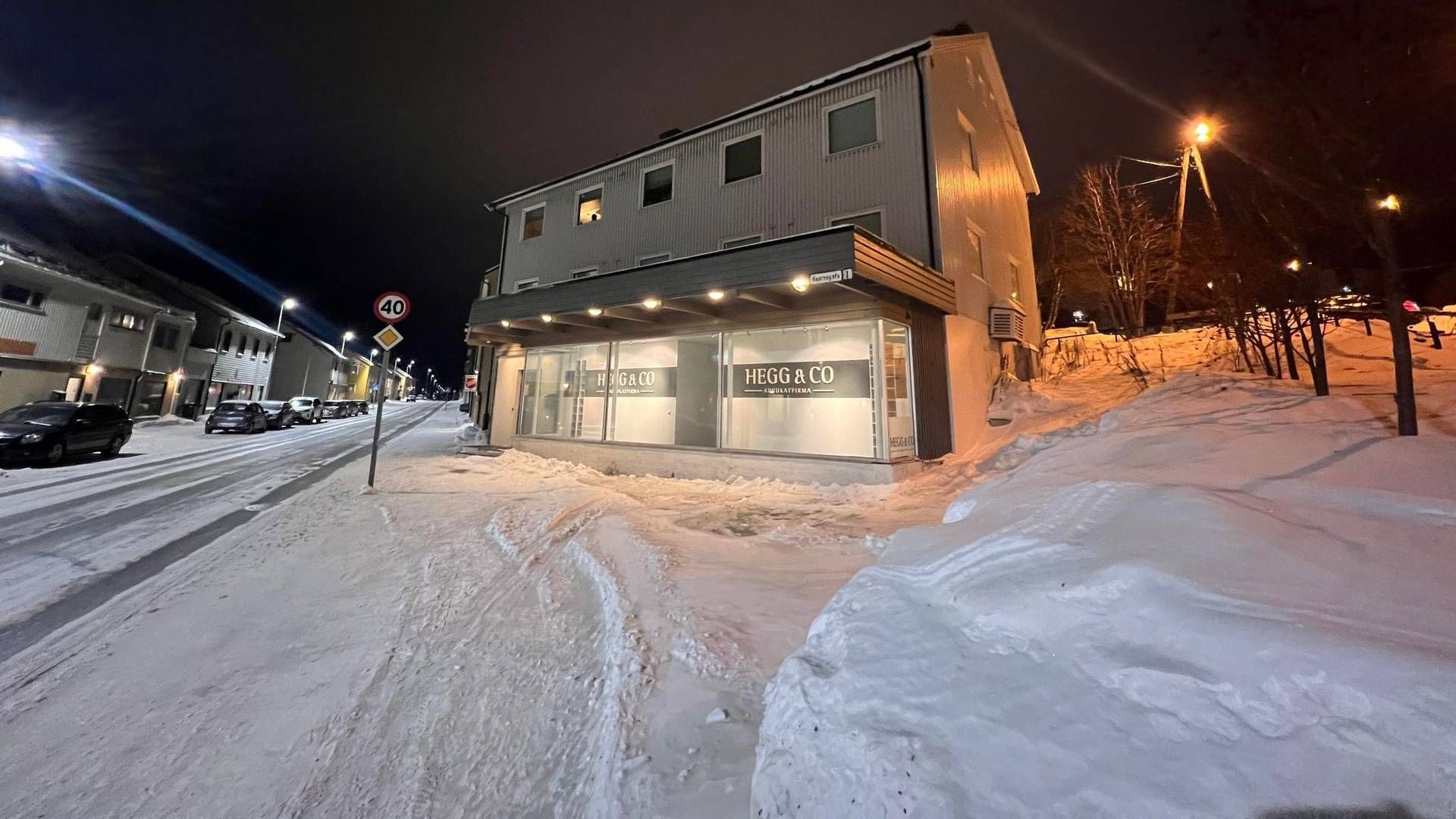 Hegg & Cos kontor i Vadsø i Finnmark. | Foto: Marion Davidsen