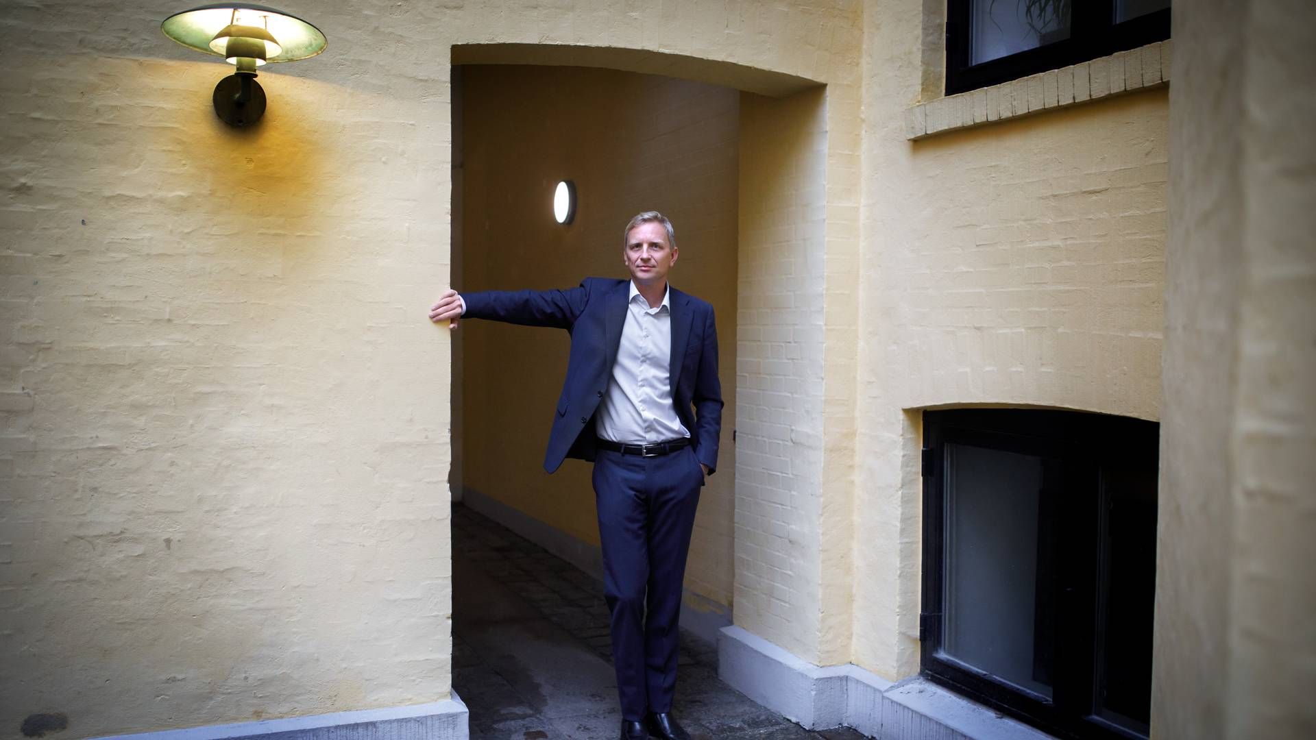 "Vi bruger over 100 mio. kr. om året på både offensive og defensive sager, og de penge synes vi egentlig, at vi kunne bruge et andet sted," lyder det fra Jakob Just-Bomholt, adm. direktør i 3Shape. | Foto: PR