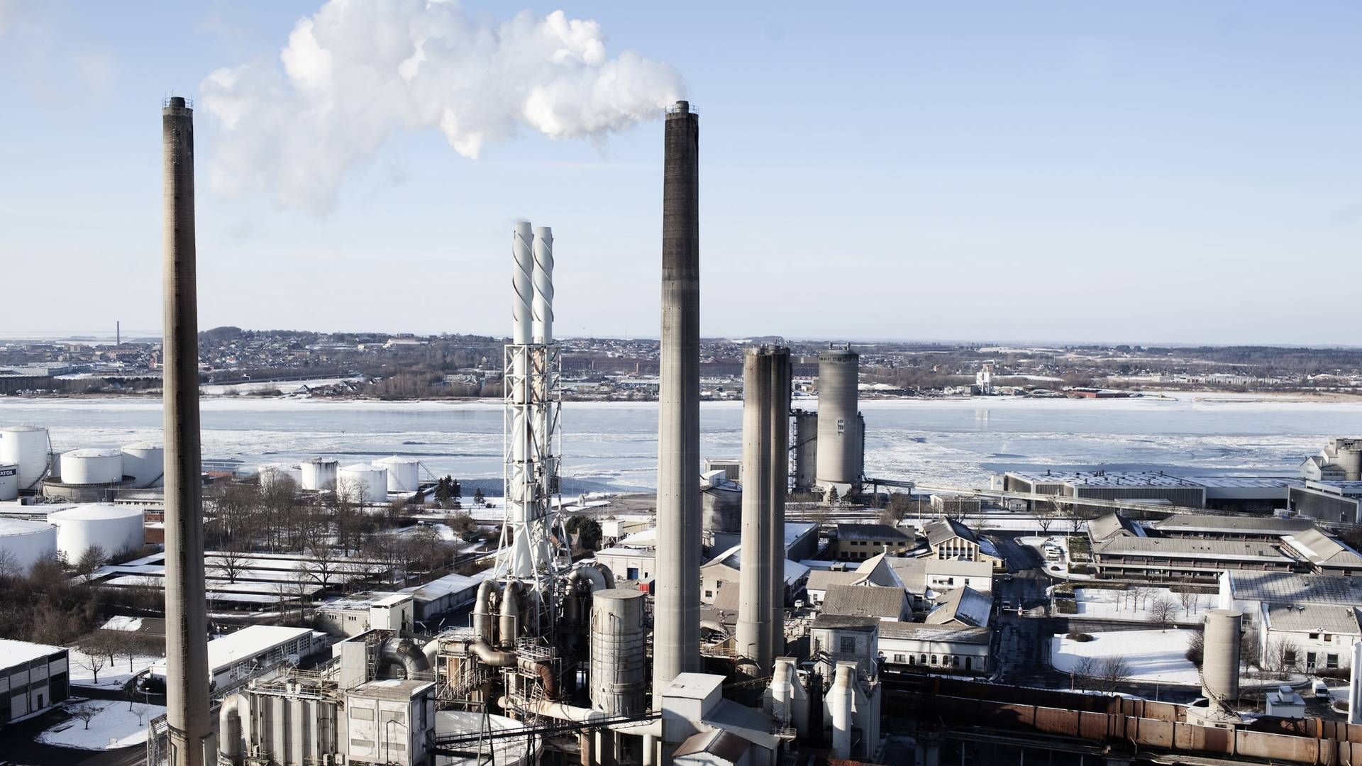 Hos Aalborg Portland er man ikke vild med nogle af de tre modeller for CO2-afgift, som blev præsenteret tirsdag, men mener, at model 3 er den mindst ringe. | Foto: Mie Brinkmann