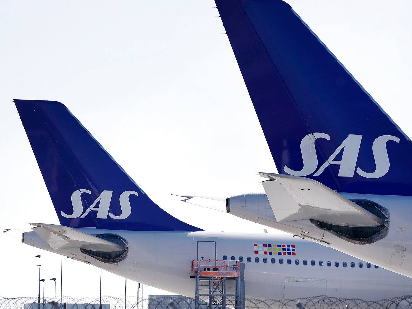 SAS planlægger at flytte en lang række ruter over på billigere produktionsplatforme. | Foto: Jens Dresling/Ritzau Scanpix
