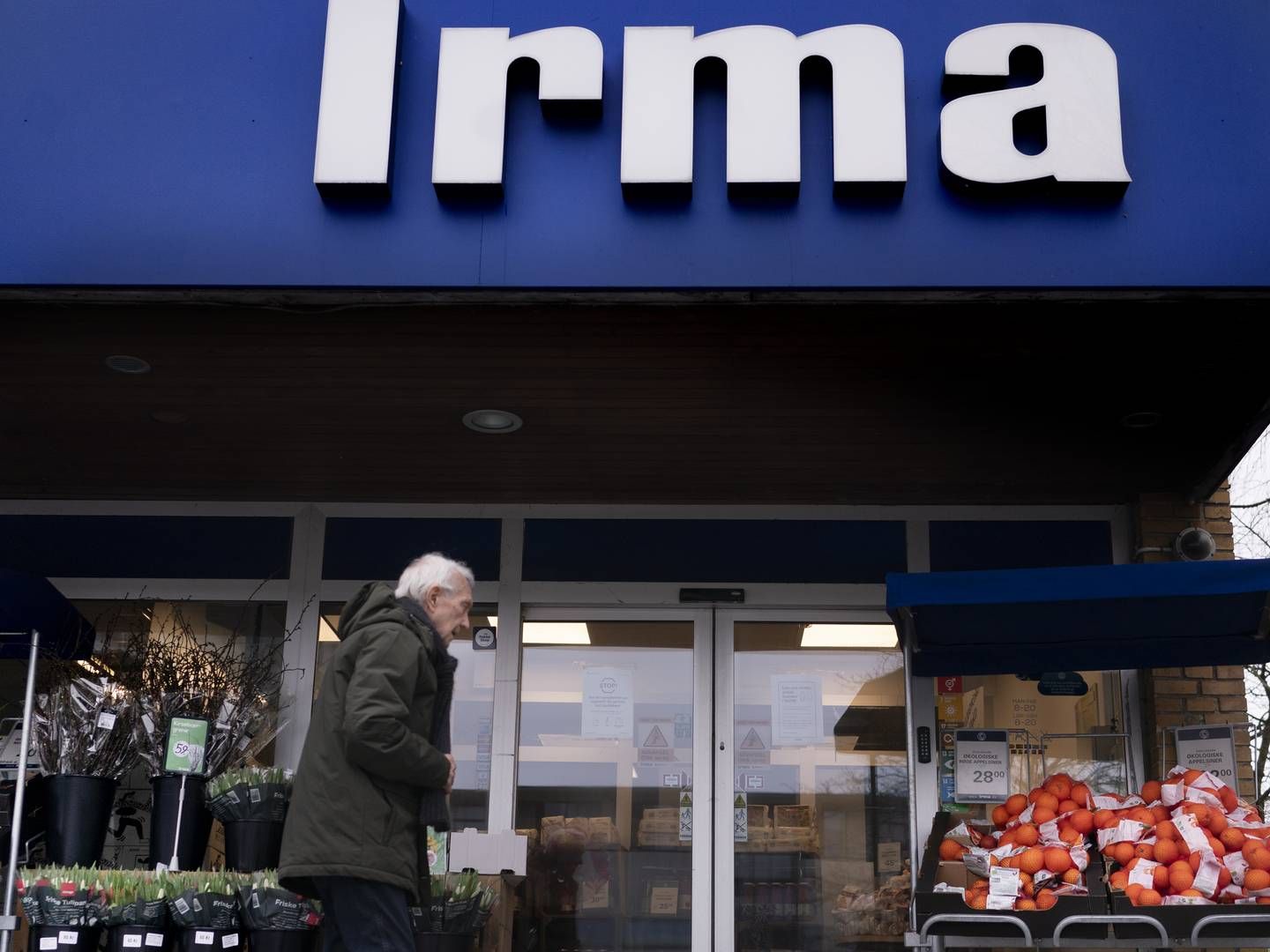 Ud af de 65 Irma-butikker omdannes 28 til Coops nye discountbrand 365discount, 9 omdannes til det nye supermarkedsbrand Coop, mens 11 bliver til lokale butikker i Brugsen, der hidtil har heddet Dagli' Brugsen. De restende butikker lukker. | Foto: Liselotte Sabroe/Ritzau Scanpix.