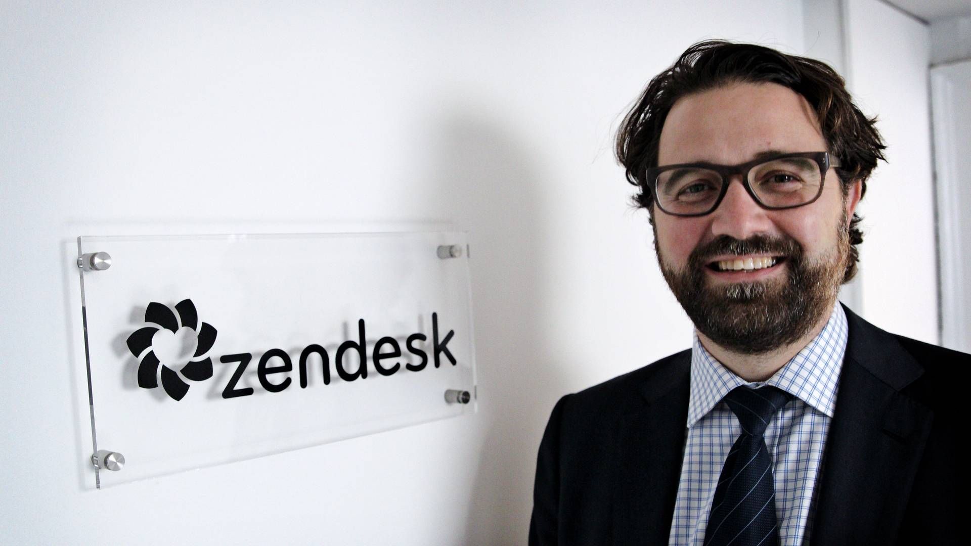 Zendesks adm. direktør, Michael Svane. | Foto: Jens Dresling