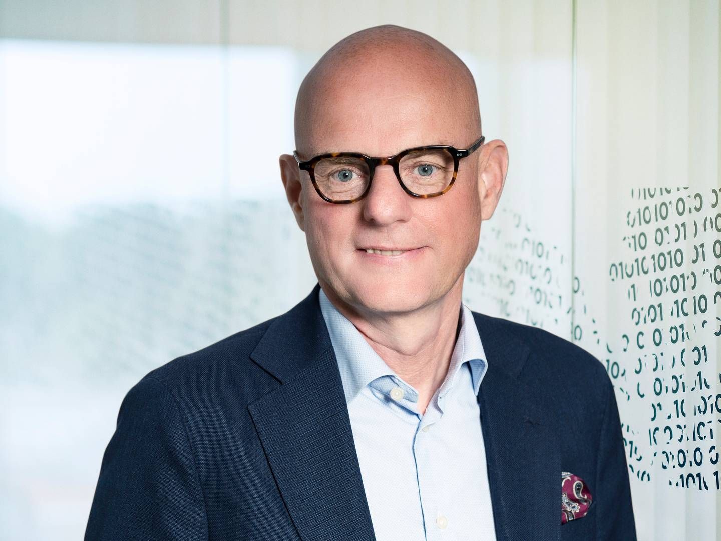 NNIT's adm. direktør Pär Fors glæder sig over at have vundet en ny kontrakt med Banedanmark. | Foto: NNIT/PR