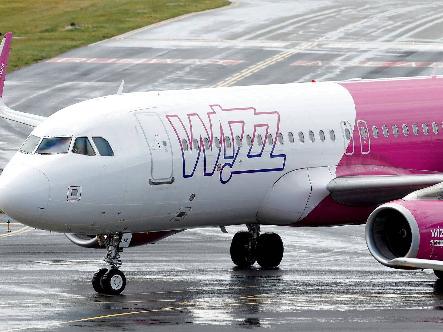 Wizz Air-aktien tager et kraftigt dyk mandag. | Foto: Andrew Boyers/Reuters/Ritzau Scanpix