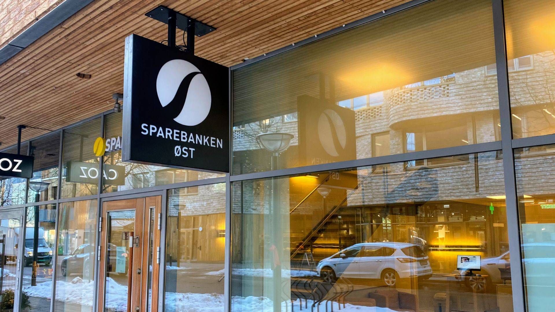 Arkivbilde. Sparebanken Øst sitt nye kontor i Asker sentrum. | Foto: Magnus Eidem