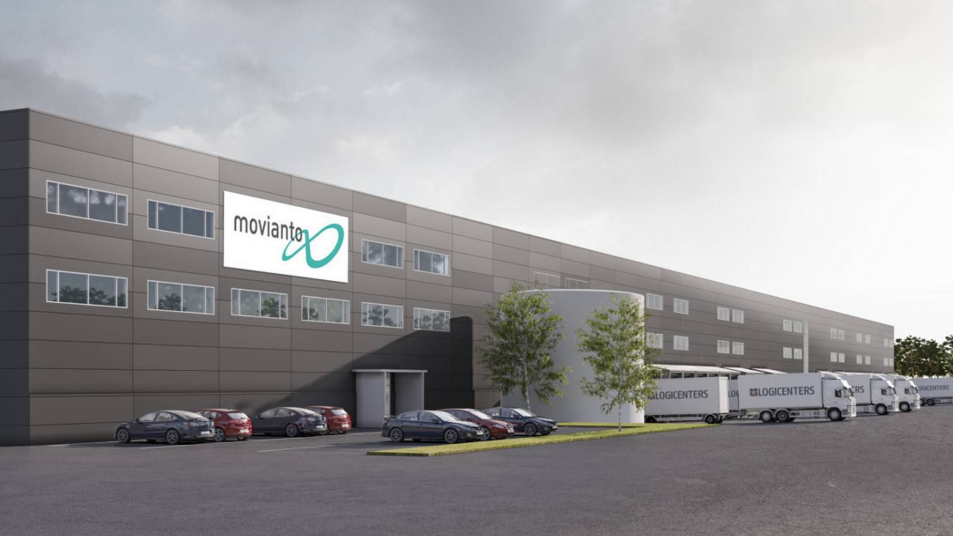 Den nye logistikejendom ligger i Skandinavisk Transport Center, som Logicenters udvikler. | Foto: PR / Logicenters