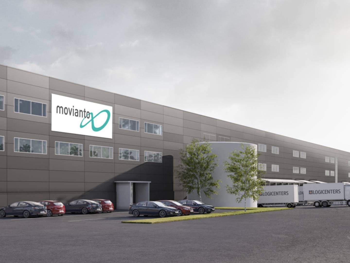 Den nye logistikejendom ligger i Skandinavisk Transport Center, som Logicenters udvikler. | Foto: PR / Logicenters