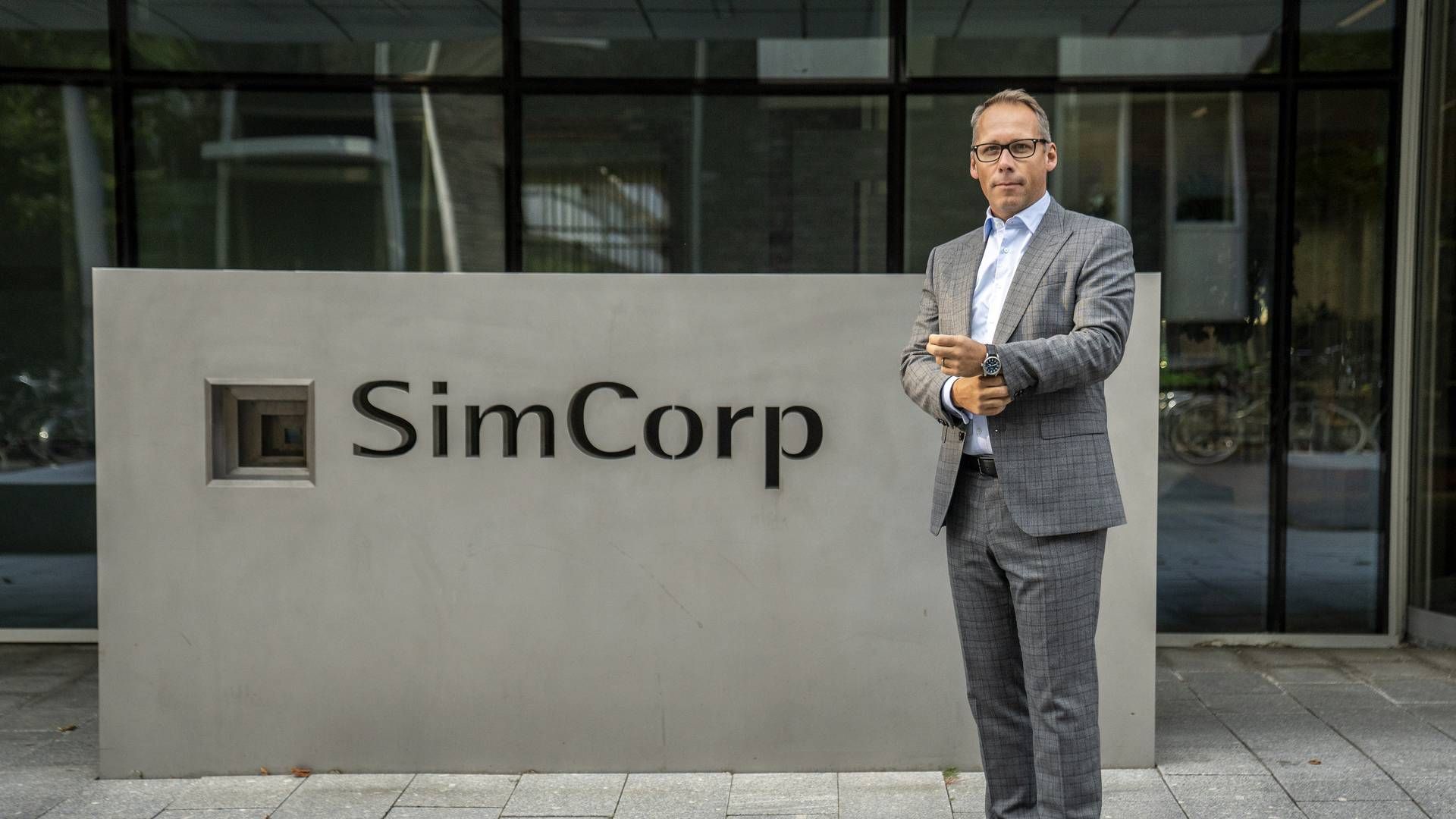 Christian Kromann har stået i spidsen for Simcorp siden efteråret 2021. | Foto: Stine Bidstrup/ERH