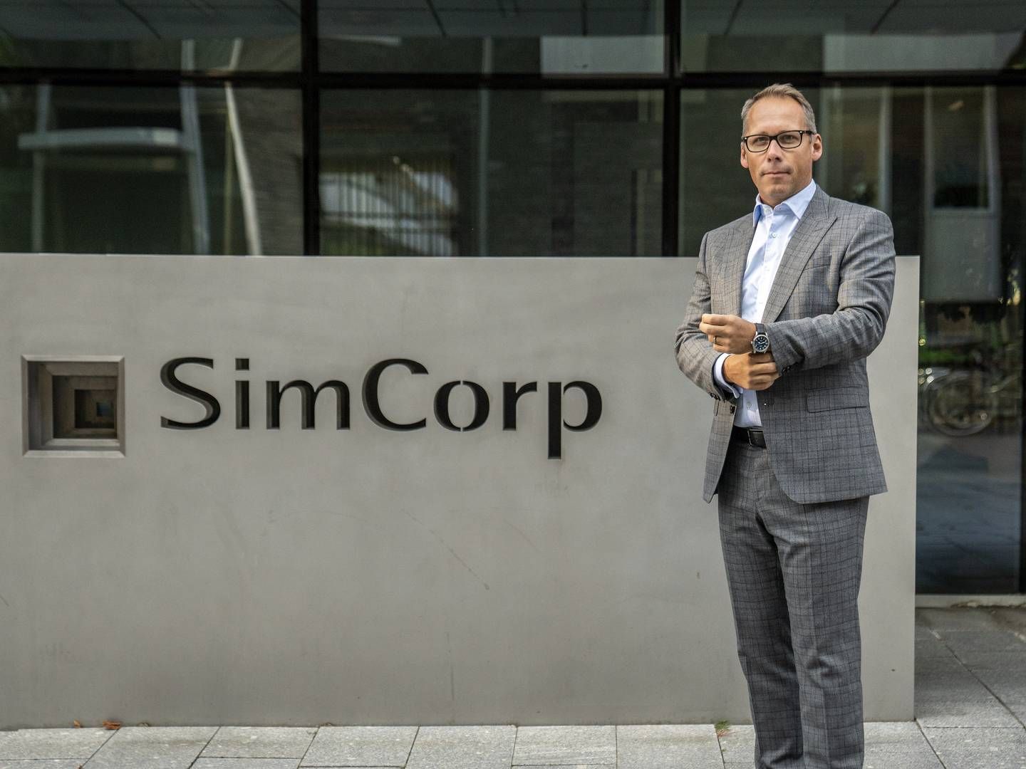 Christian Kromann har stået i spidsen for Simcorp siden efteråret 2021. | Foto: Stine Bidstrup/ERH