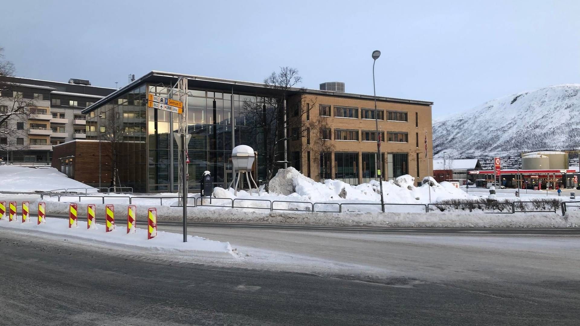 Hålogaland lagmannsrett har sitt hovedsete i tinghuset i Tromsø. | Foto: Christopher Andrè Olsen