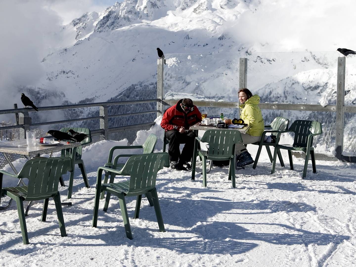 Med genåbnede Alpe-lande er der igen kommet gang i salget af schnitzler og fritter på skisportsstederne mod syd. Det vækker optimisme i Danish Crown. | Foto: Thomas Borberg/Ritzau Scanpix