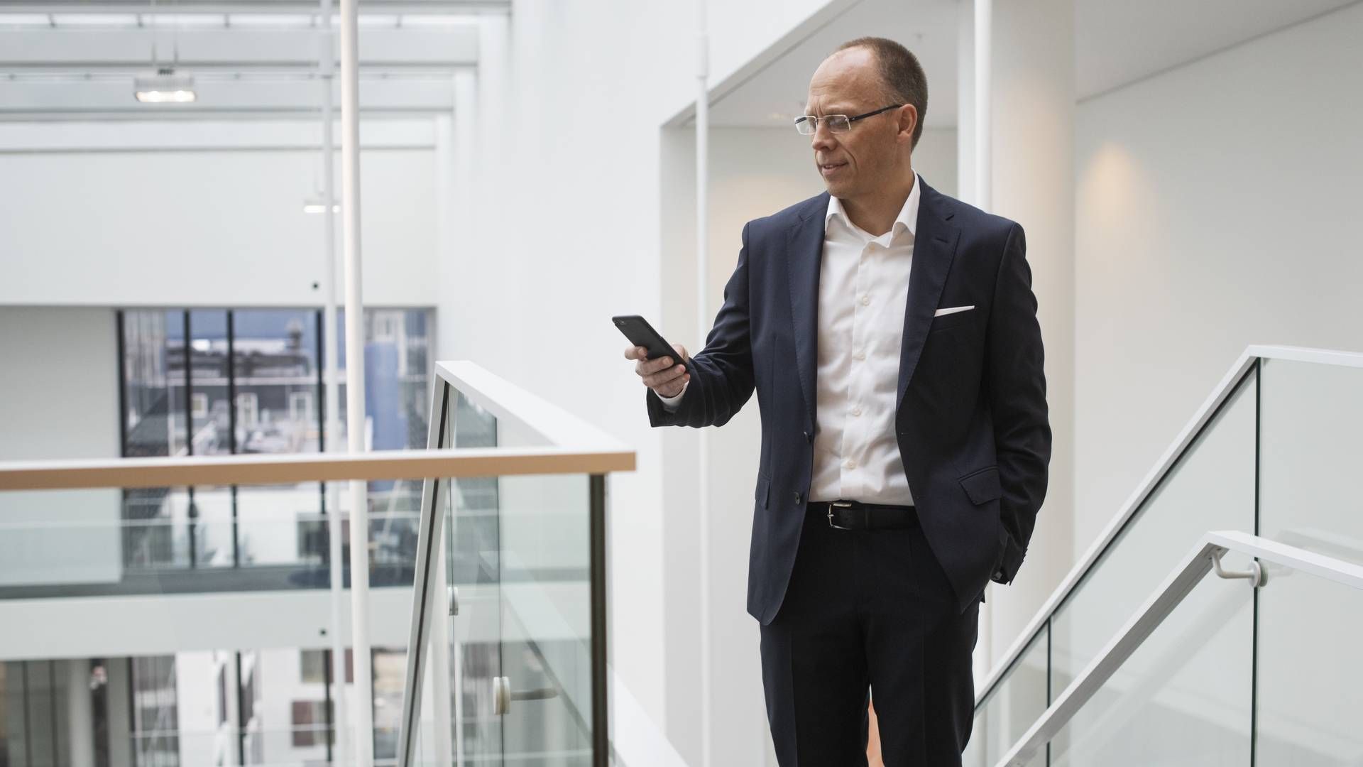Frank Vang-Jensen, Nordea's CEO | Photo: Gregers Tycho/ERH