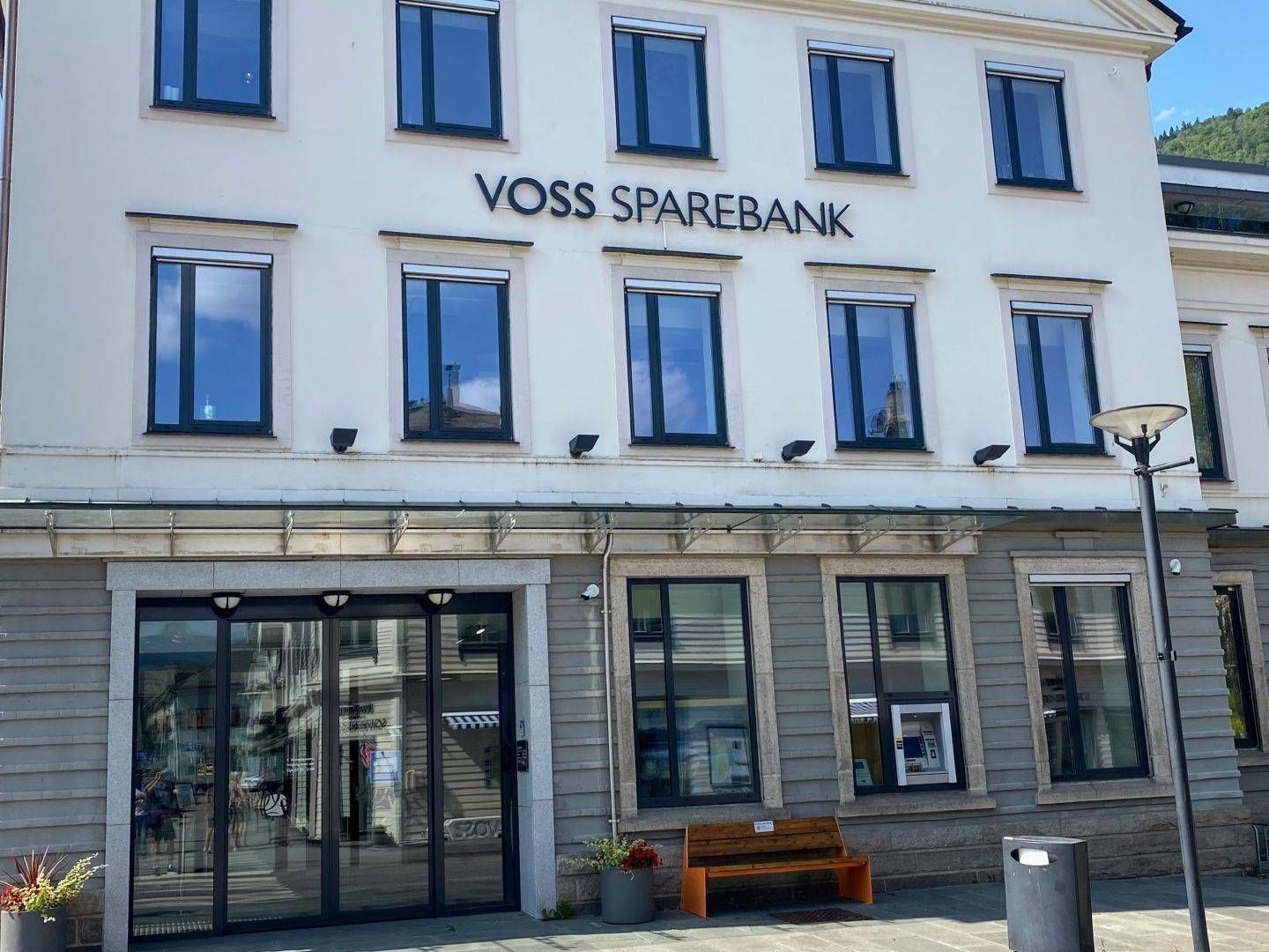 Voss sparebank venter at kundene får det tøffere i 2023. | Foto: Magnus Eidem
