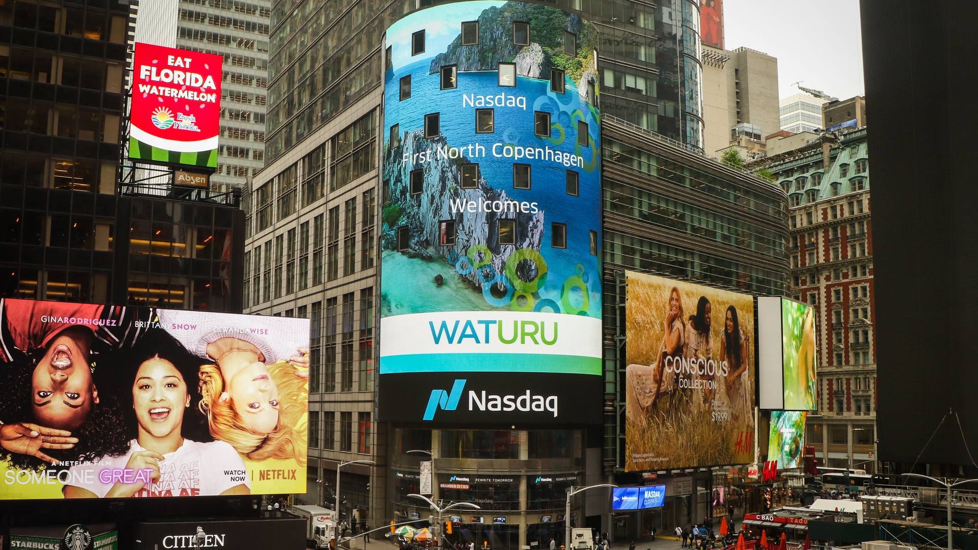 Selskabet Waturu, senere Green Impact Ventures, blev først noteret på First North og senere smidt ud grundet 11 overtrædelser. | Foto: Nasdaq Copenhagen / PR