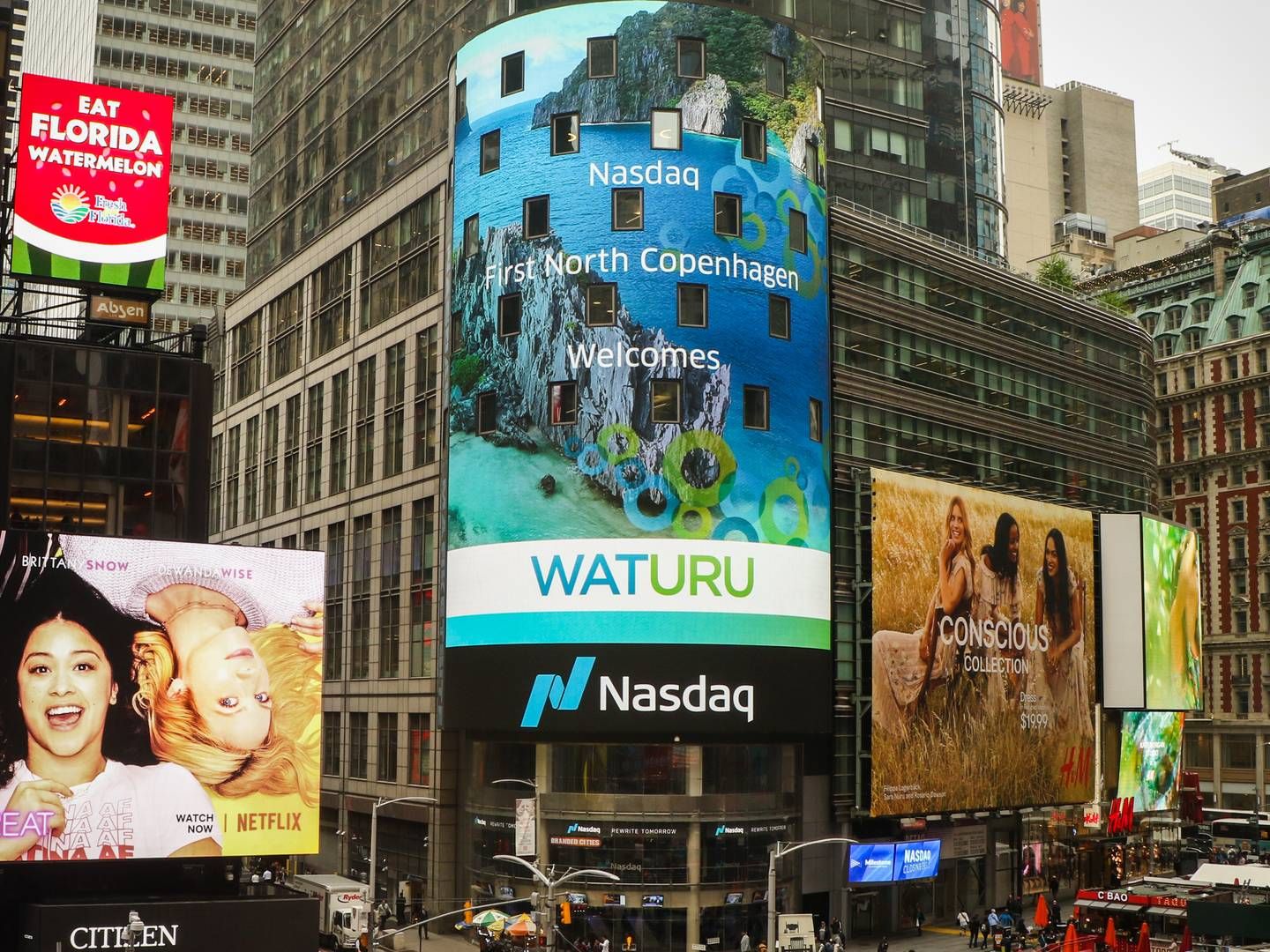 Selskabet Waturu, senere Green Impact Ventures, blev først noteret på First North og senere smidt ud grundet 11 overtrædelser. | Foto: Nasdaq Copenhagen / PR