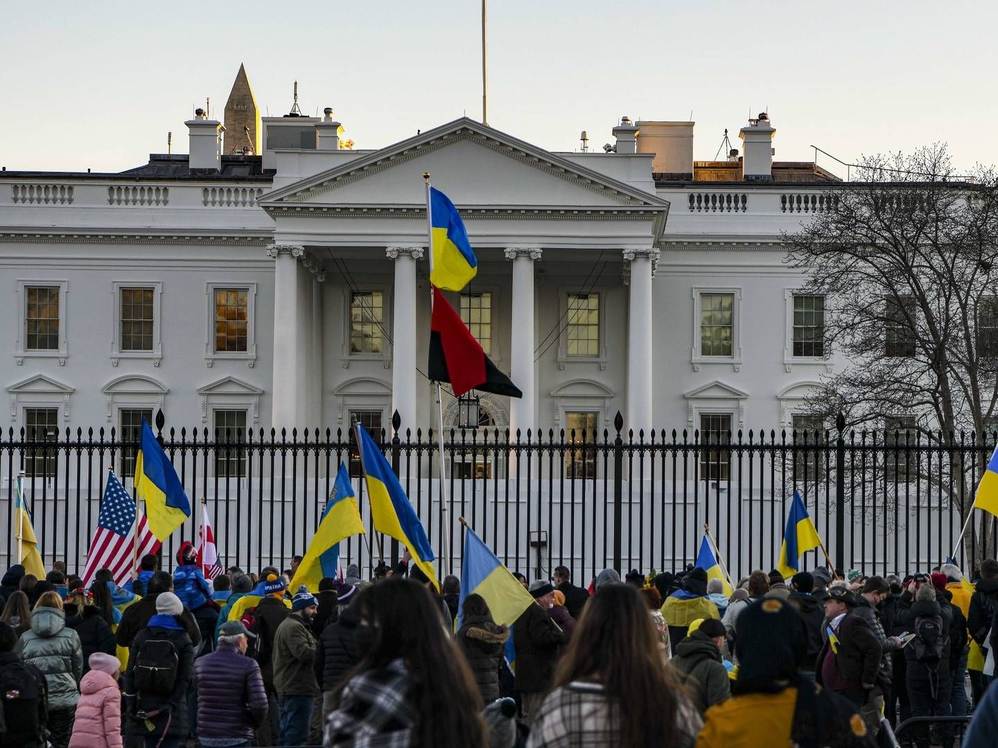 Situationen i Ukraine får USA til at forberede sanktionspakke. | Foto: Kenny Holston/AFP / GETTY IMAGES NORTH AMERICA