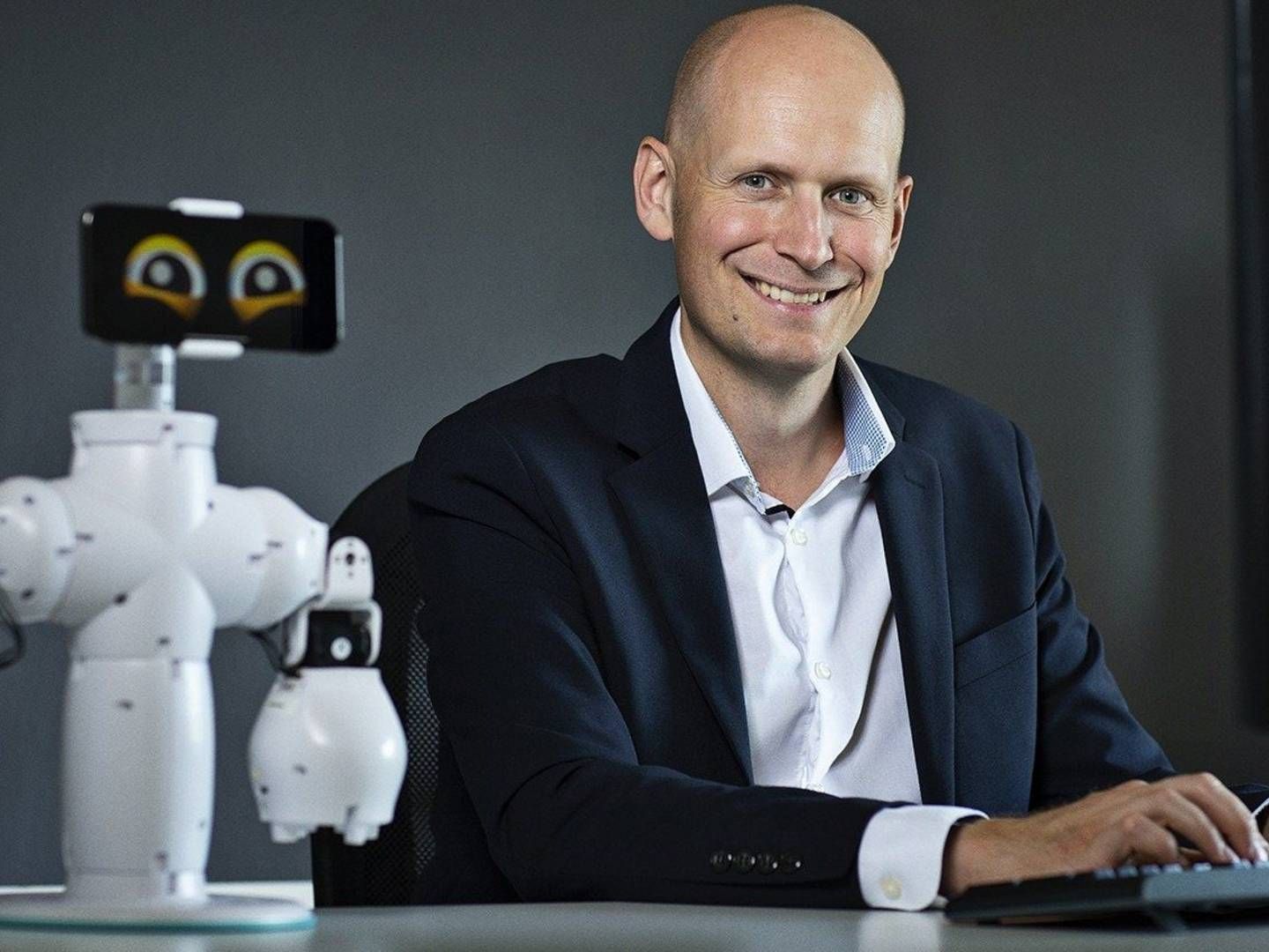 David Johan Christensen, stifter og direktør, Shape Robotics. | Foto: Shape Robotics / PR