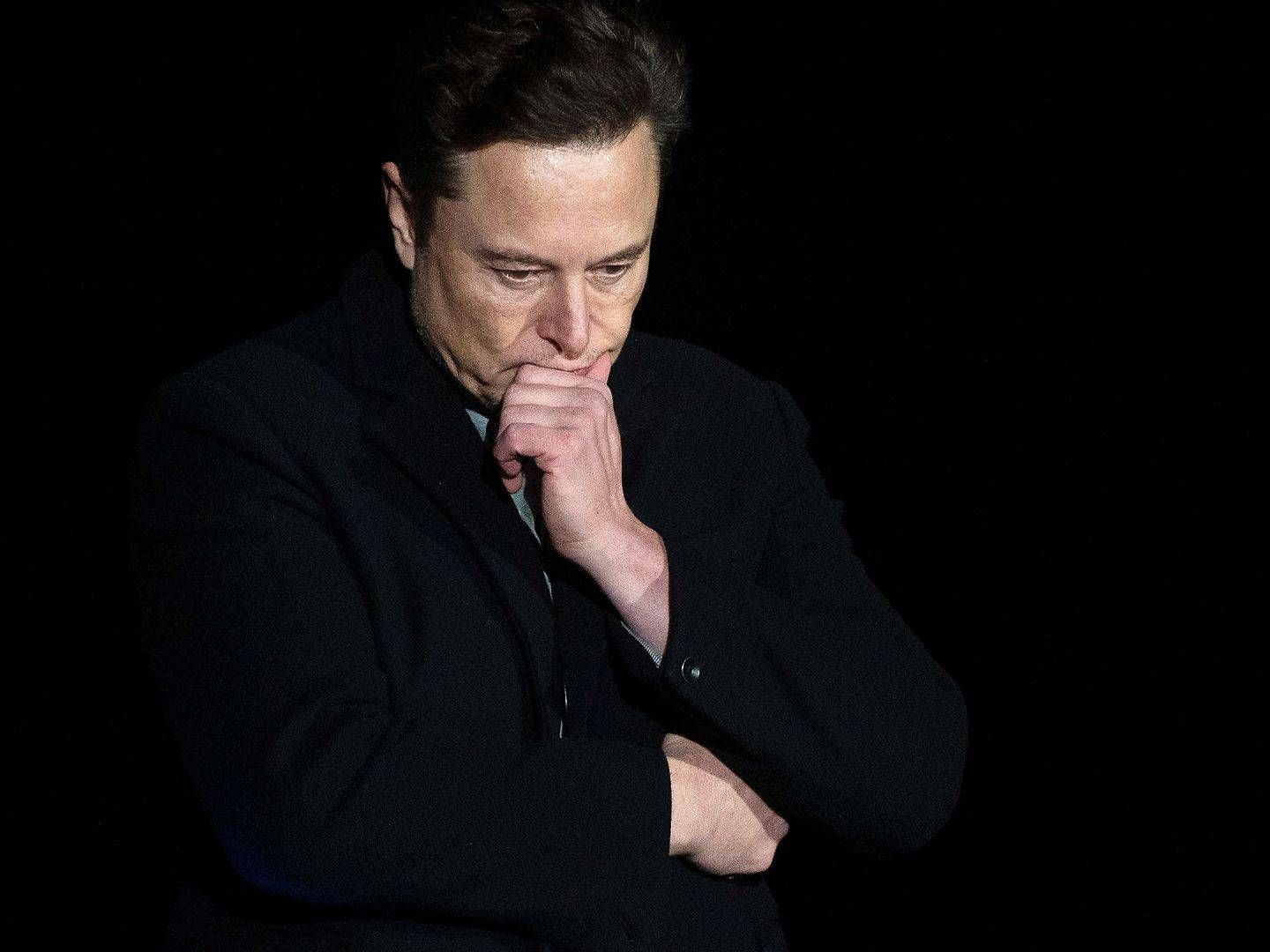 Selvom en tredjedel af formuen er forsvundet, har Elon Musk stadig en formue på flere hundrede milliarder dollar. | Foto: Jim Watson/AFP/Ritzau Scanpix