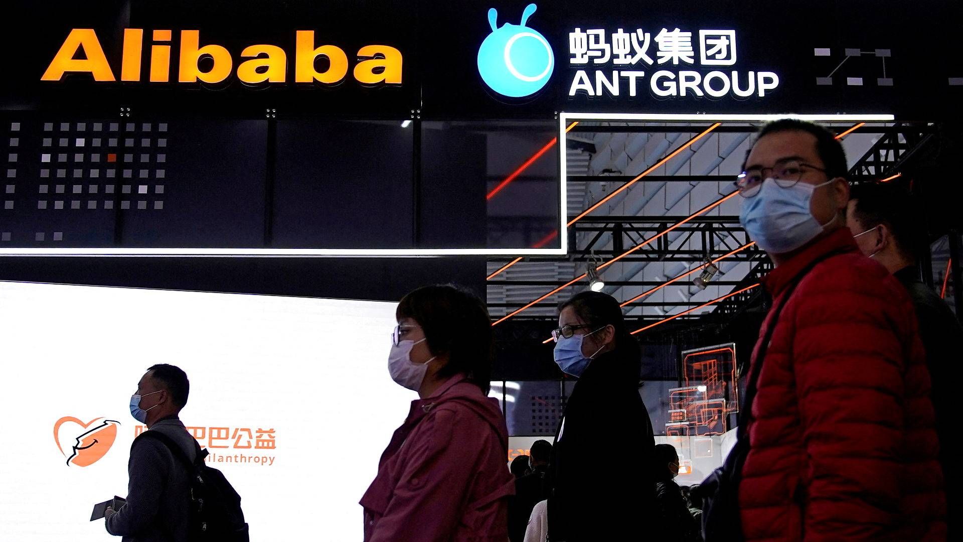 Tirsdagens melding om at kinesiske Alibaba vil øge sit aktietilbagekøbsprogram udløste kursløft på dagen | Foto: Aly Song/Reuters/Ritzau Scanpix