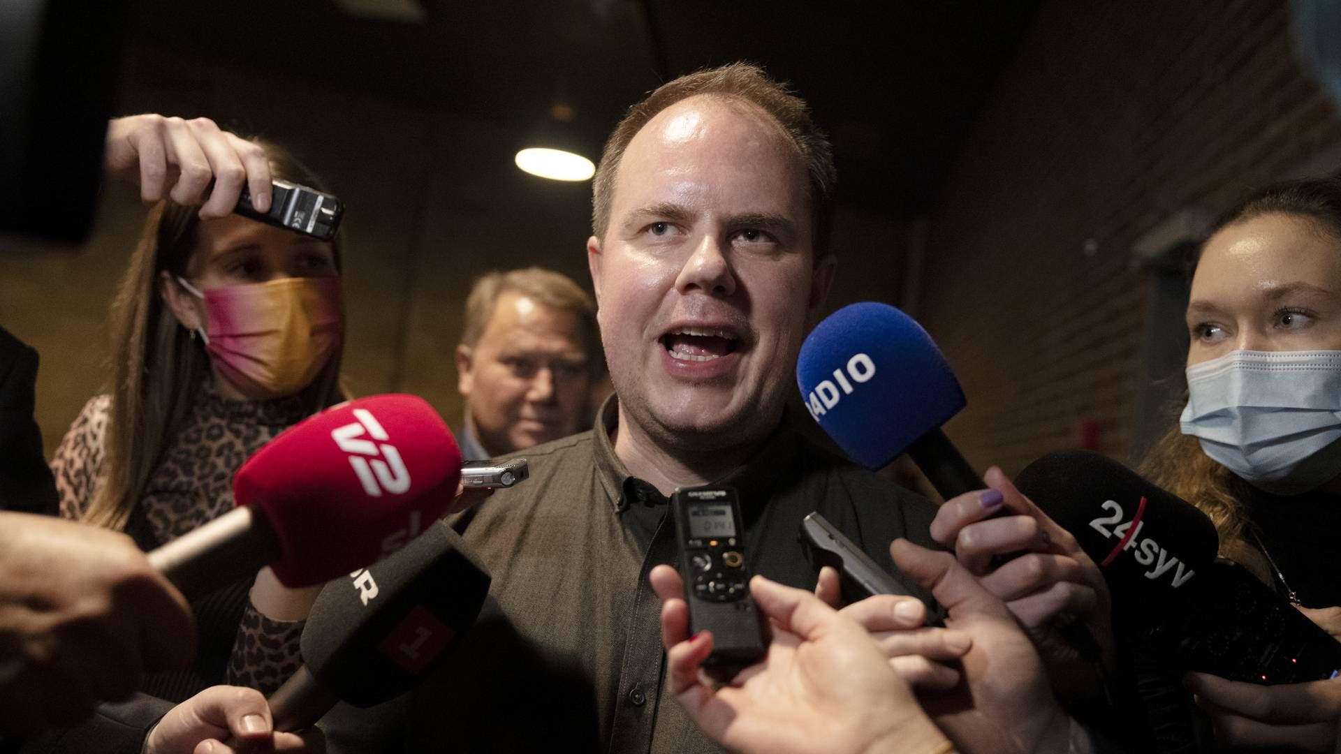 Tidligere DF'er Martin Henriksen har ansøgt om nyt partinavn. | Foto: Tilde Døssing Tornbjerg