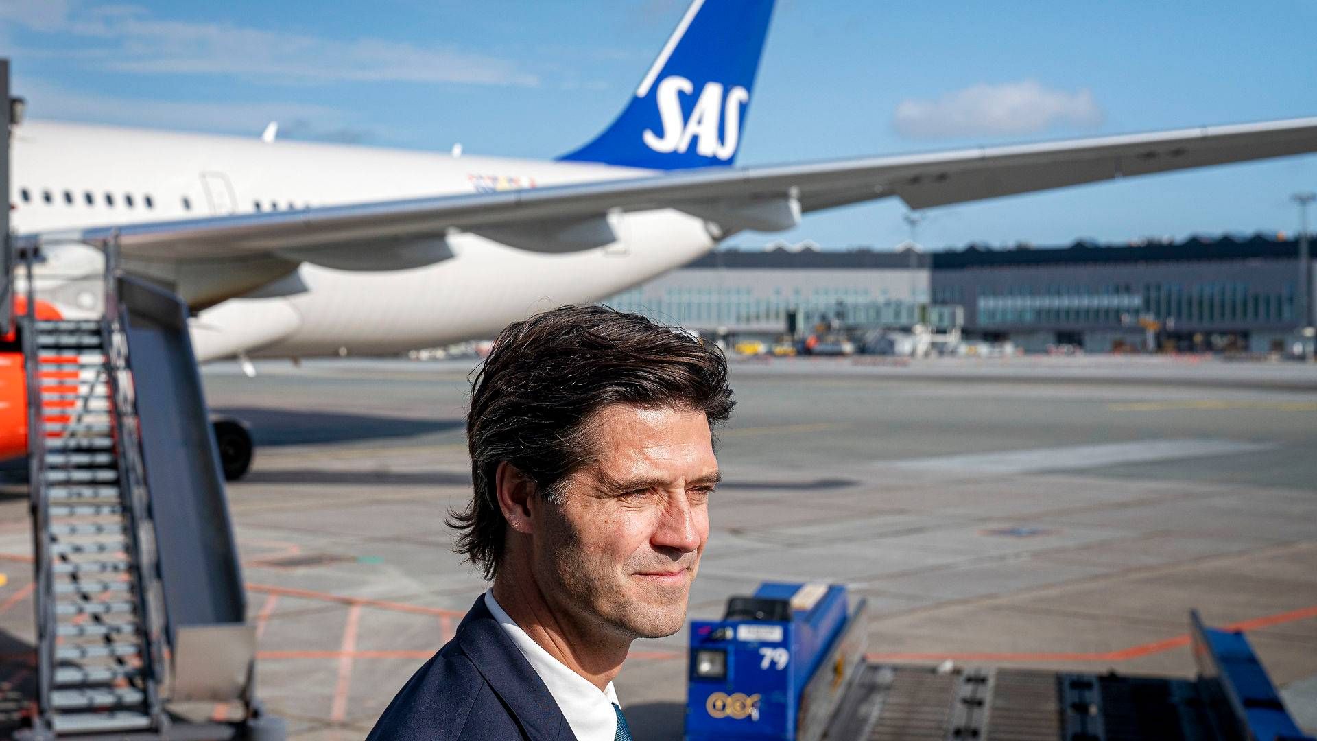 Simon Pauck Hansen, koncerndirektør i SAS | Foto: Stine Bidstrup/Ritzau Scanpix